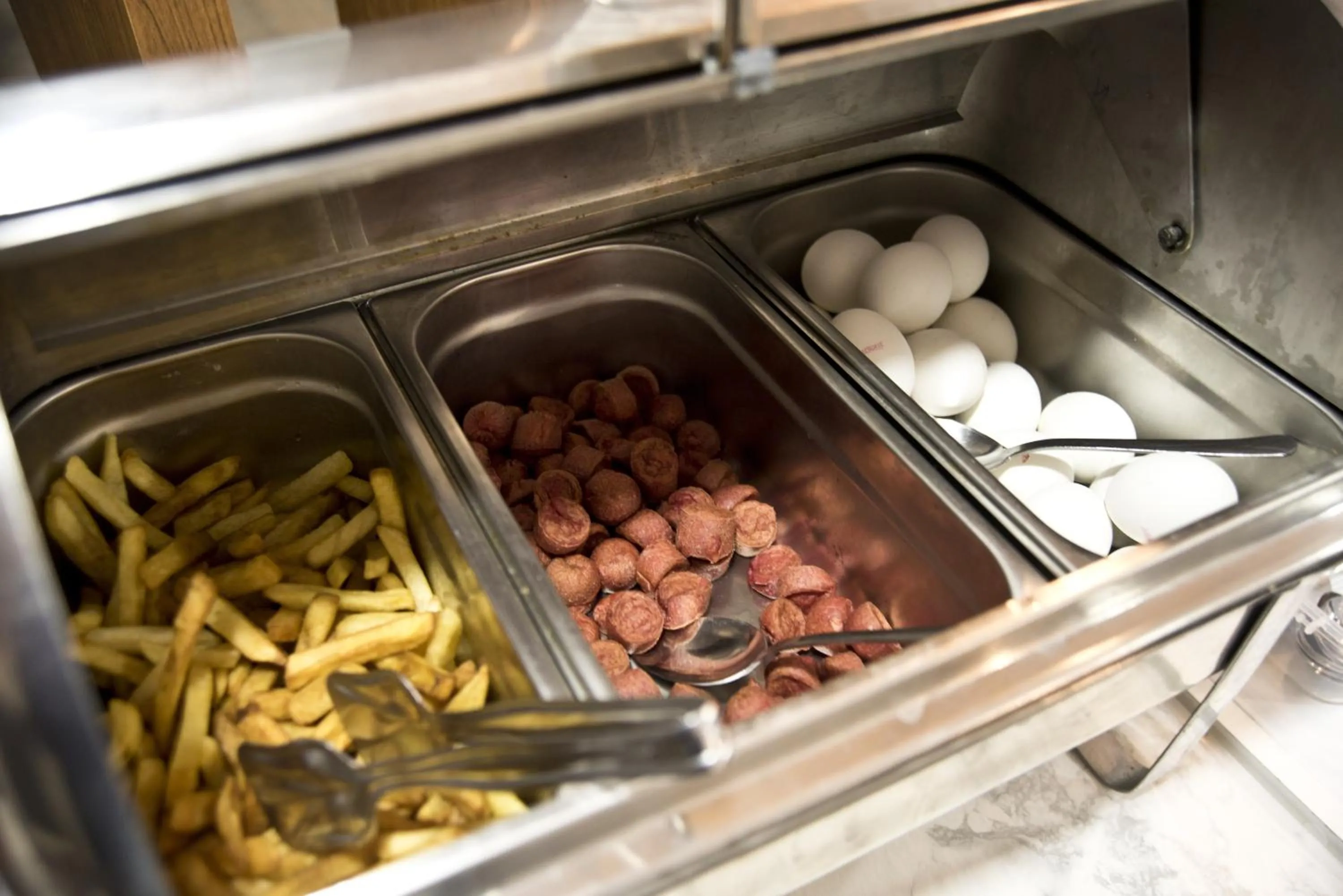 Buffet breakfast in Nova City Hotel