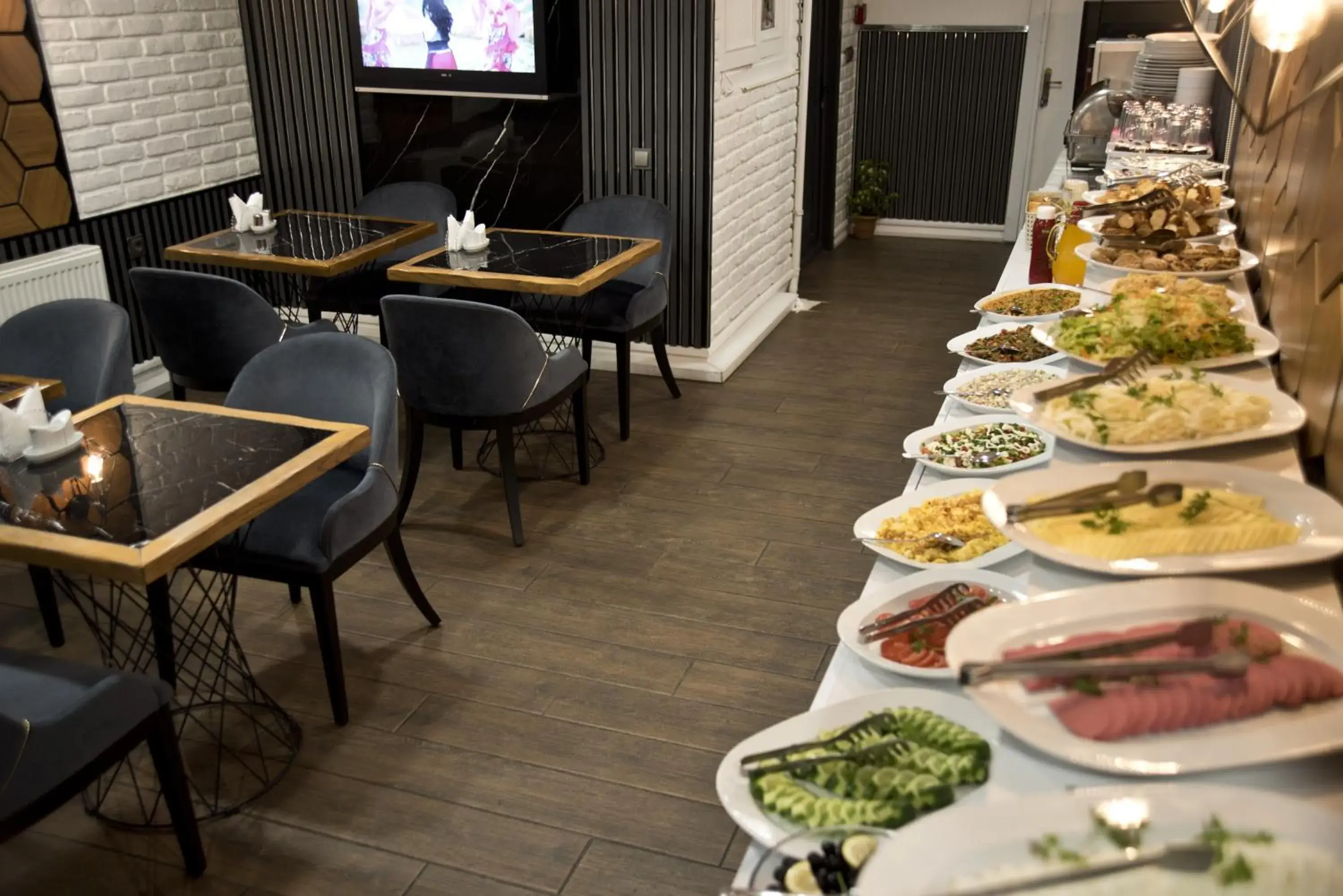 Buffet breakfast in Nova City Hotel Buffet breakfast in Nova City Hotel