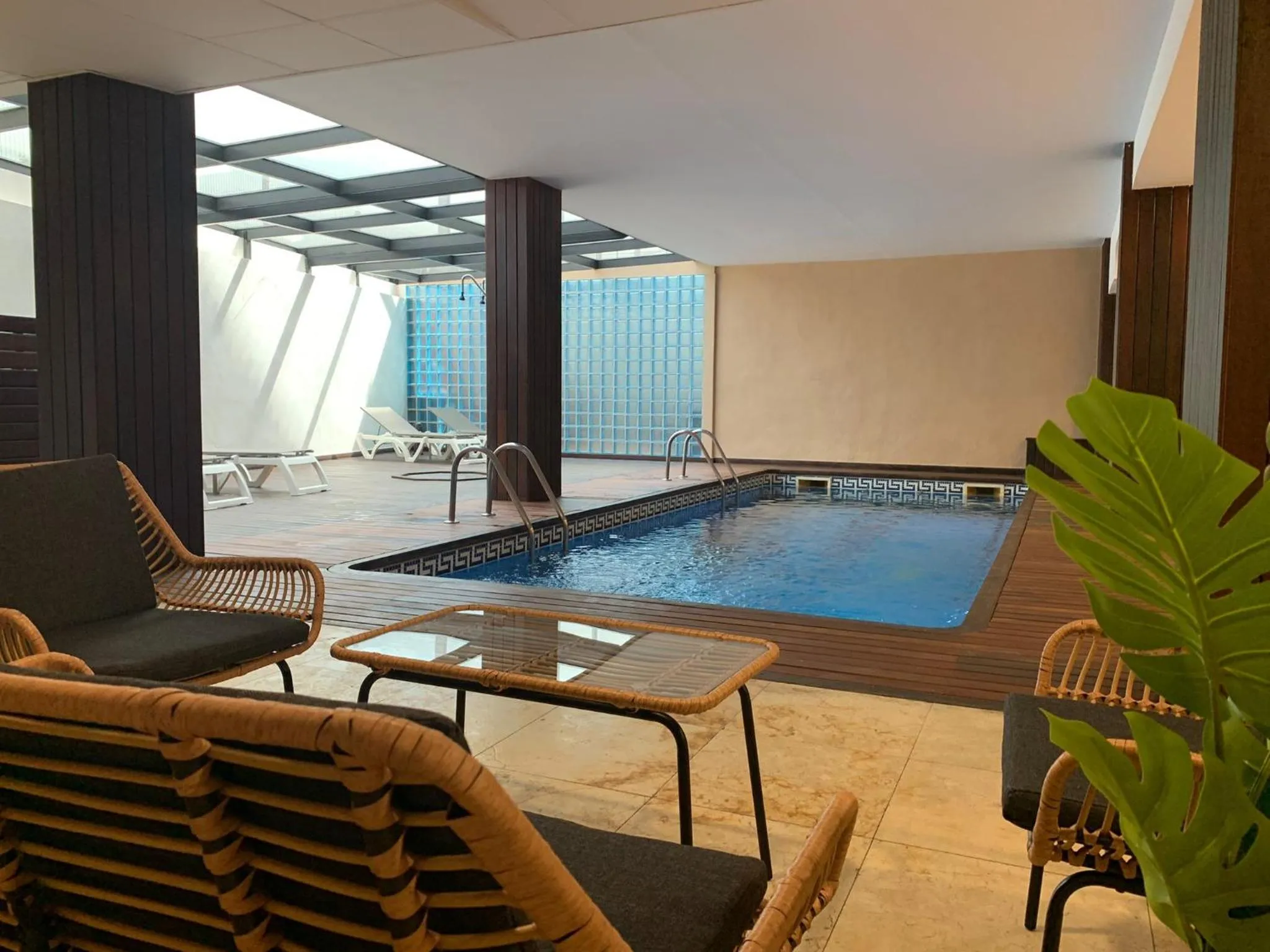 Swimming pool in Hotel Flamingo