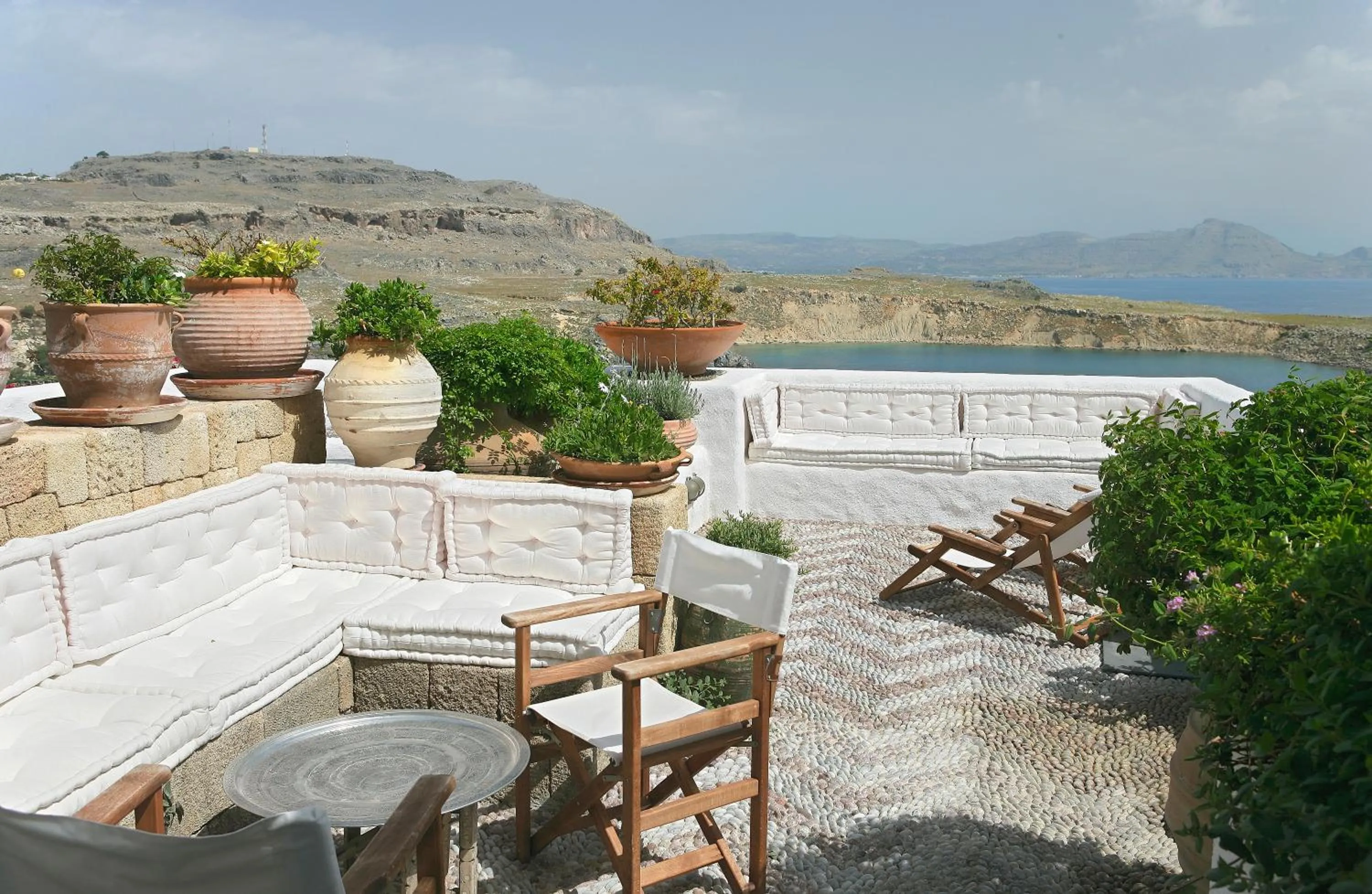 Balcony/Terrace in Melenos Art Boutique Hotel
