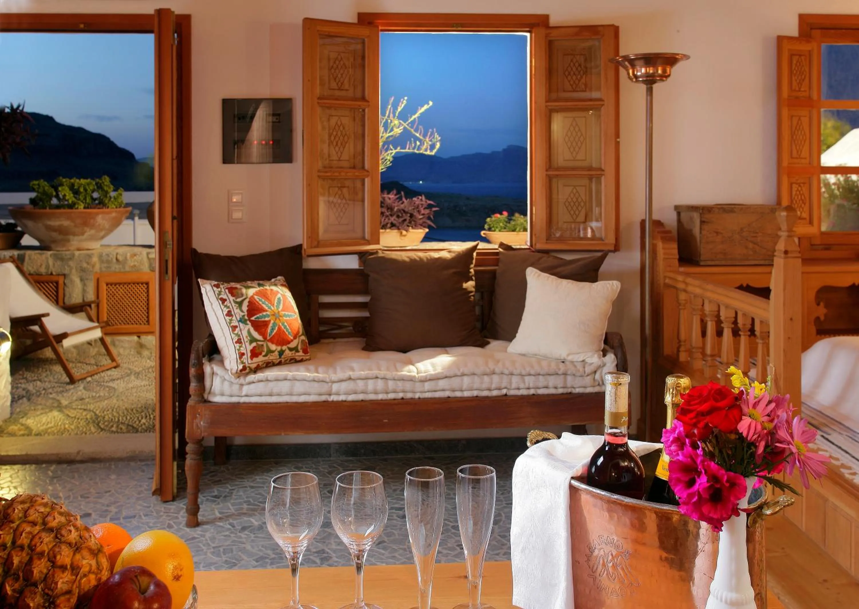 Sea view in Melenos Art Boutique Hotel