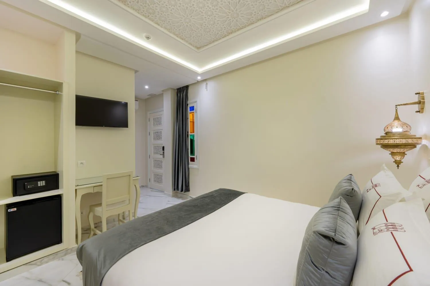 Bed in HOTEL RIAD CHAMI