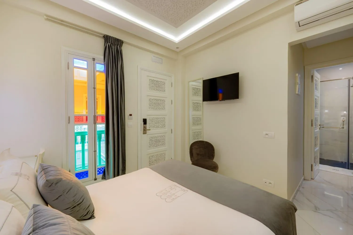 Bed in HOTEL RIAD CHAMI