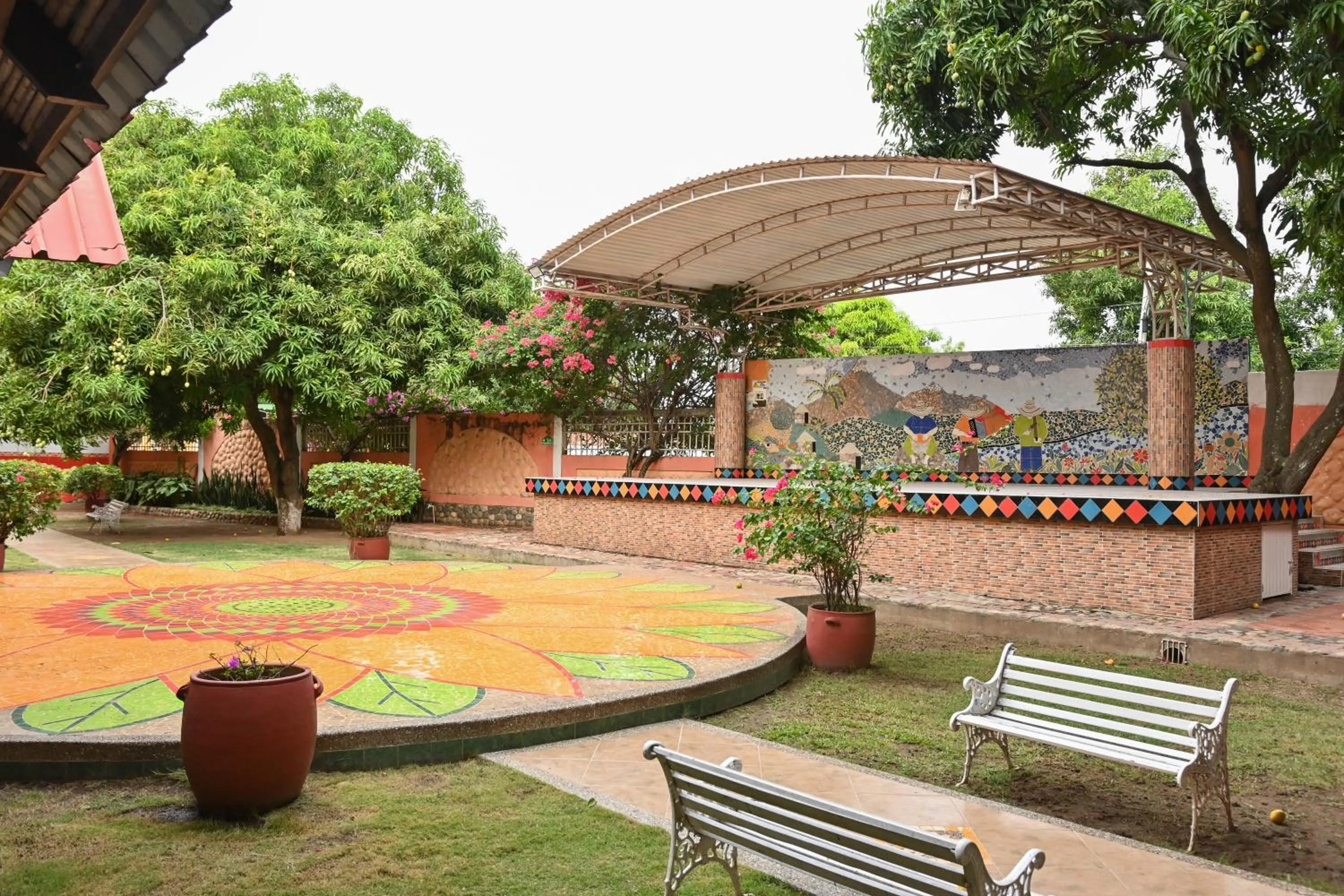 Garden in Hotel Campestre Villa Ocha