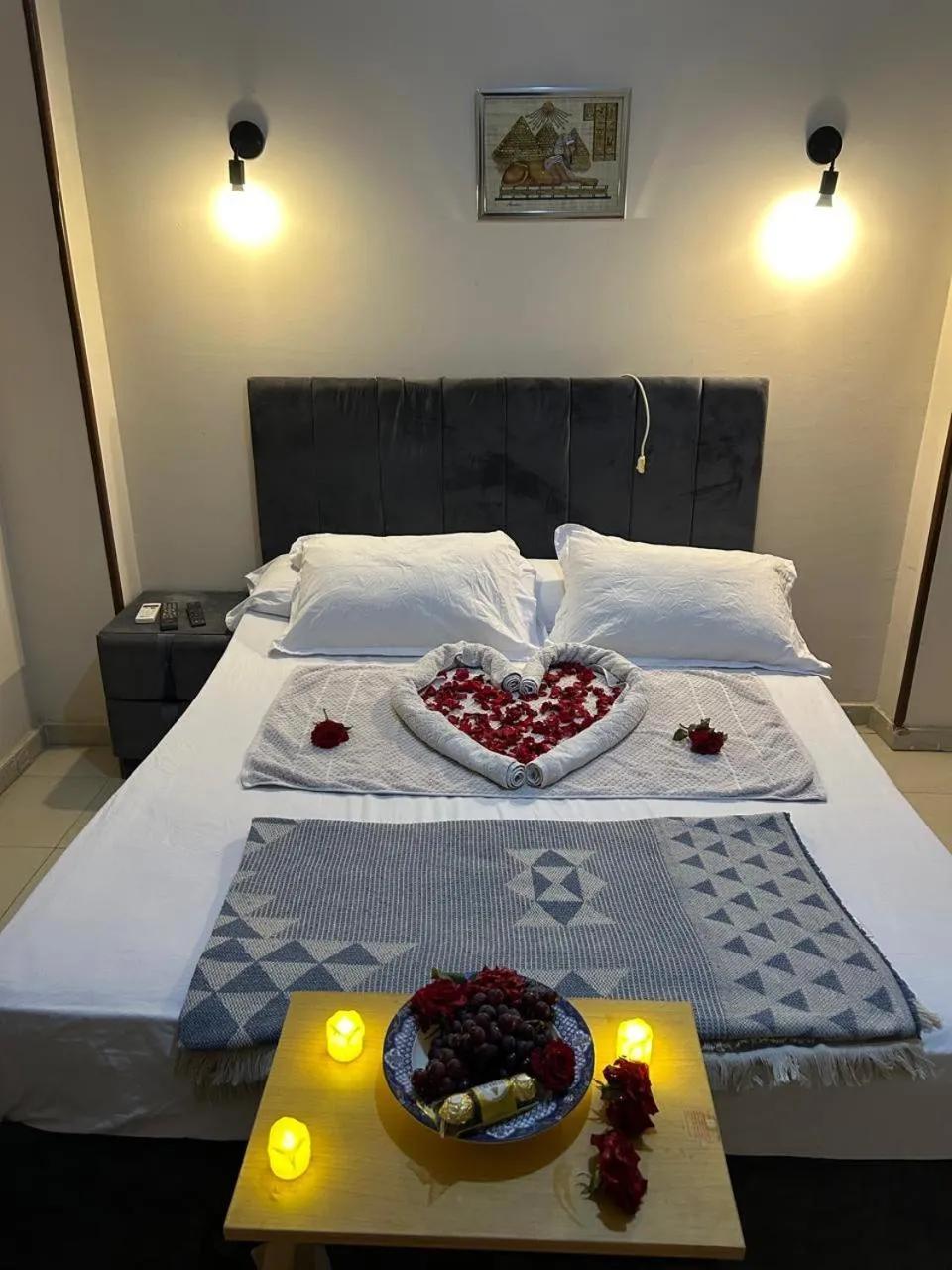 Bed in Pyramids Road Guest House