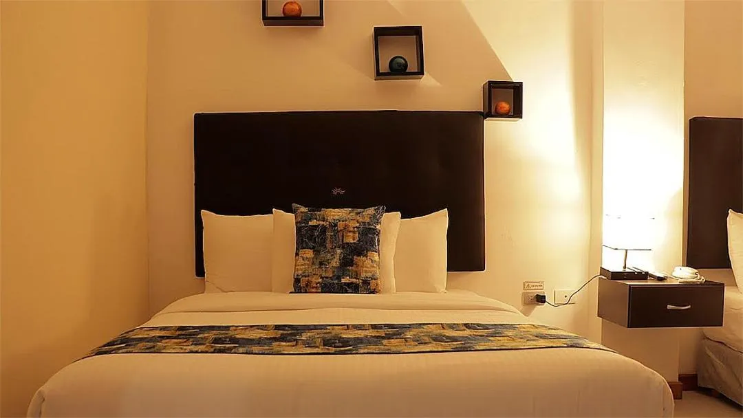 Bed in Hotel Alto Mar