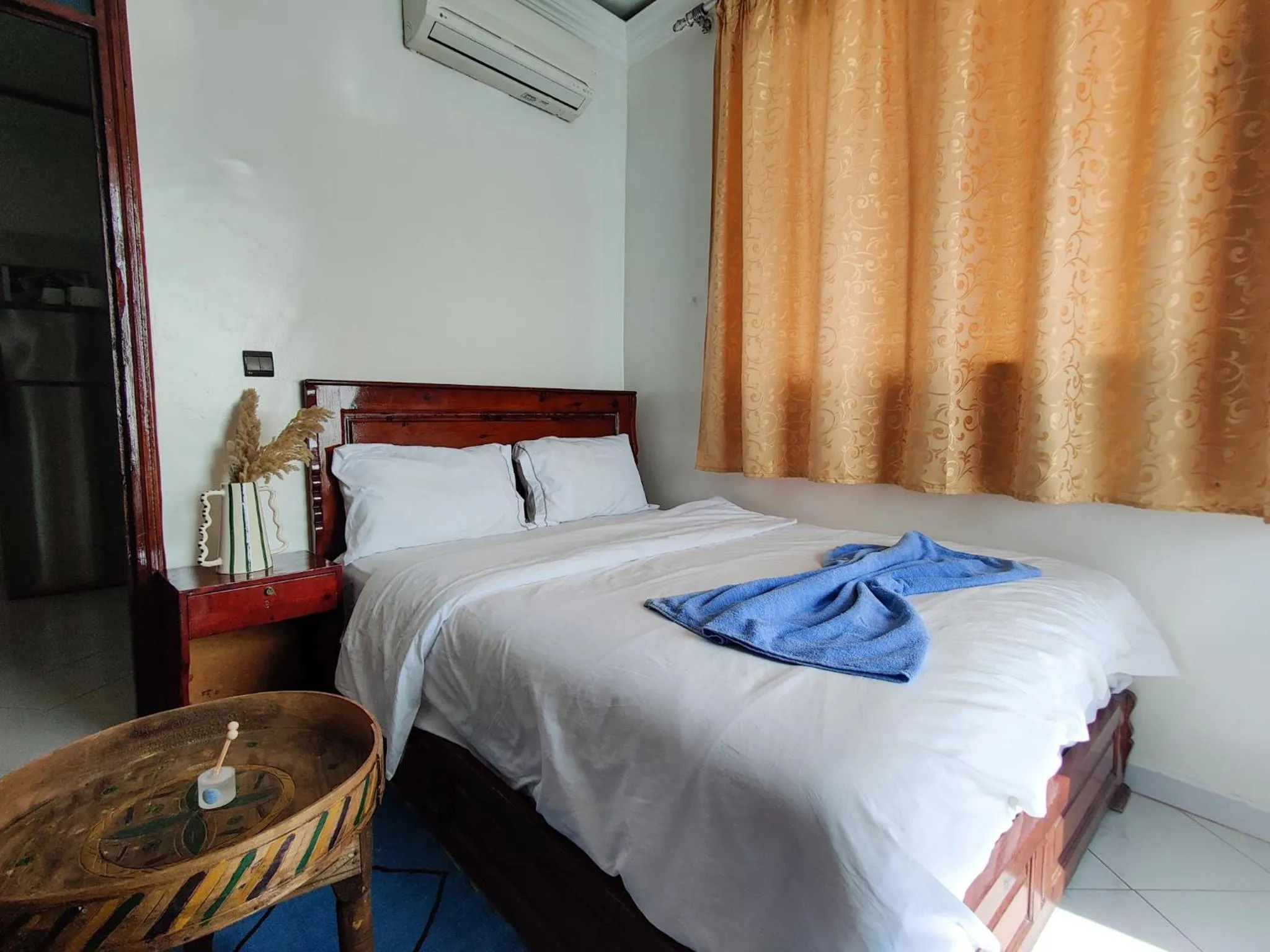 Bed in Locals Taghazout surfcamp