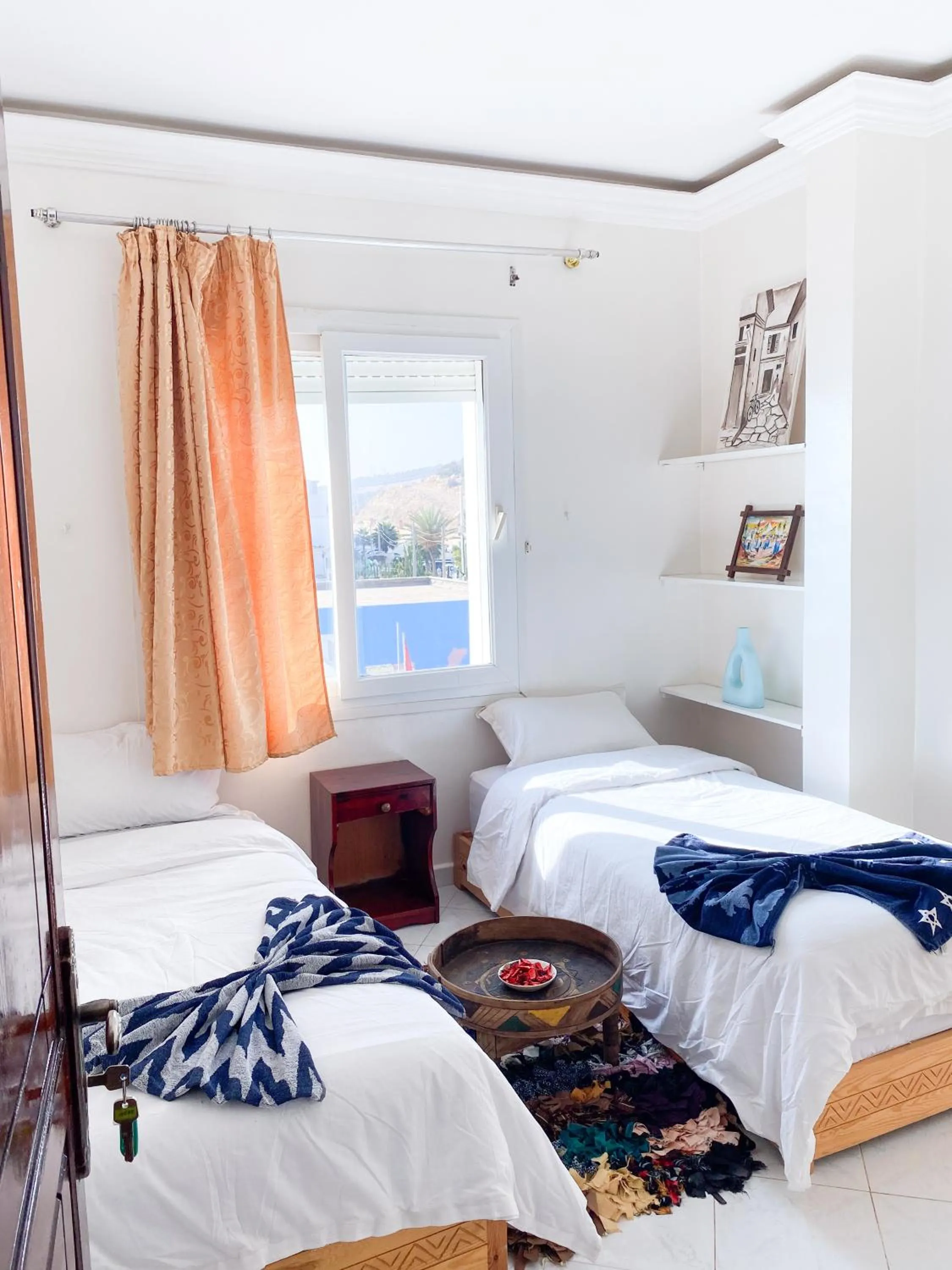 Bed in Locals Taghazout surfcamp