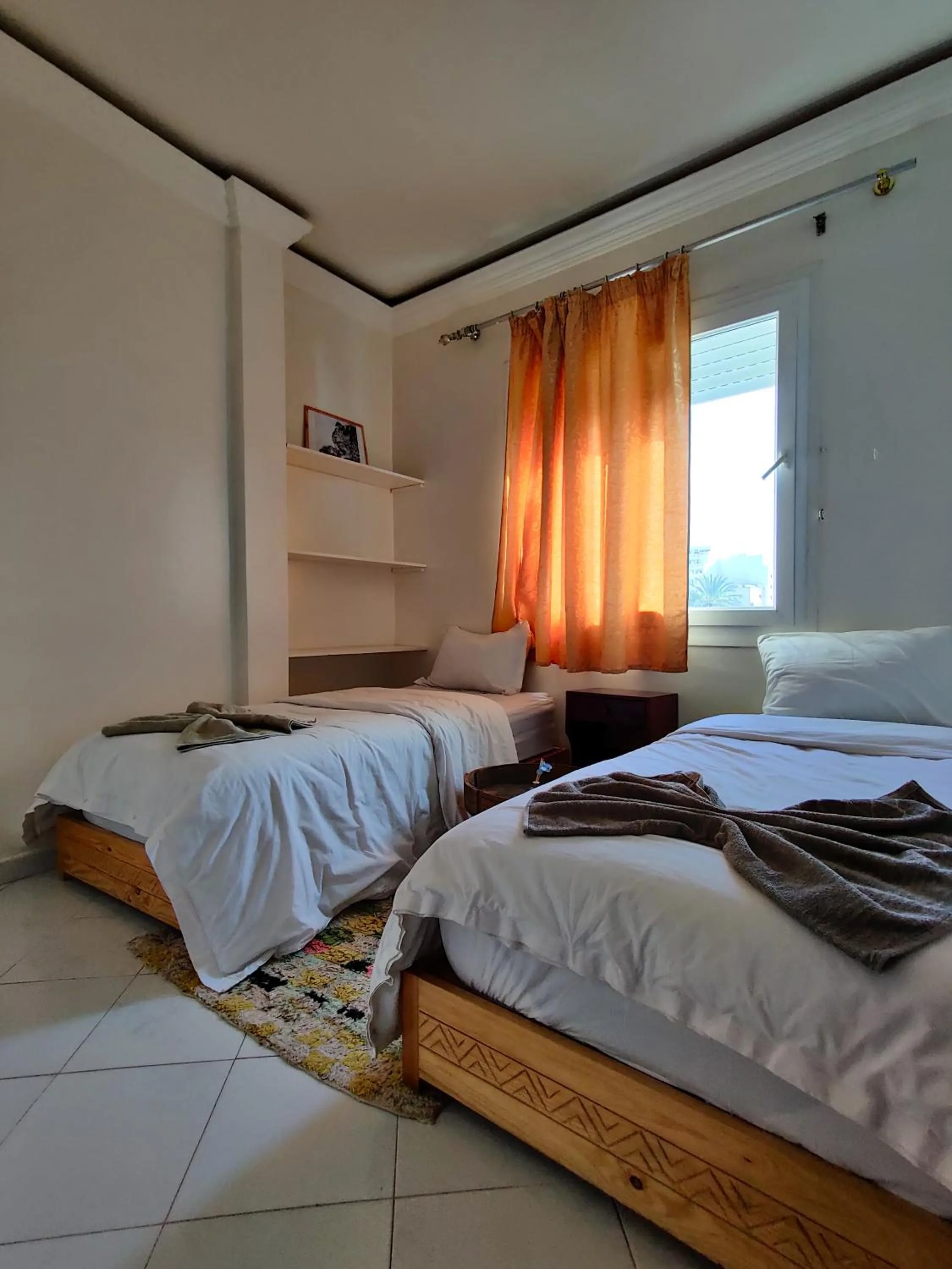 Bed in Locals Taghazout surfcamp