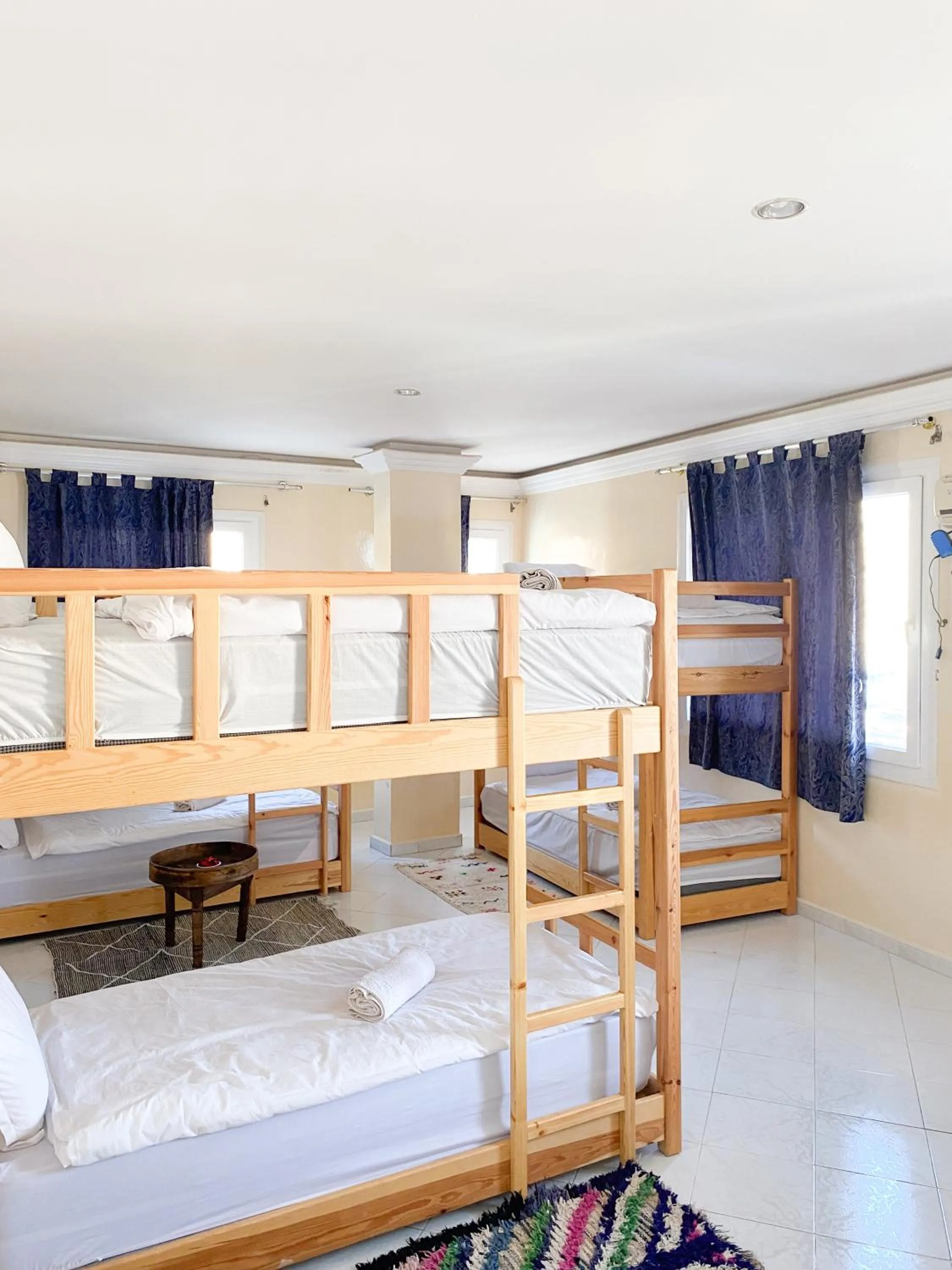 Bed in Locals Taghazout surfcamp