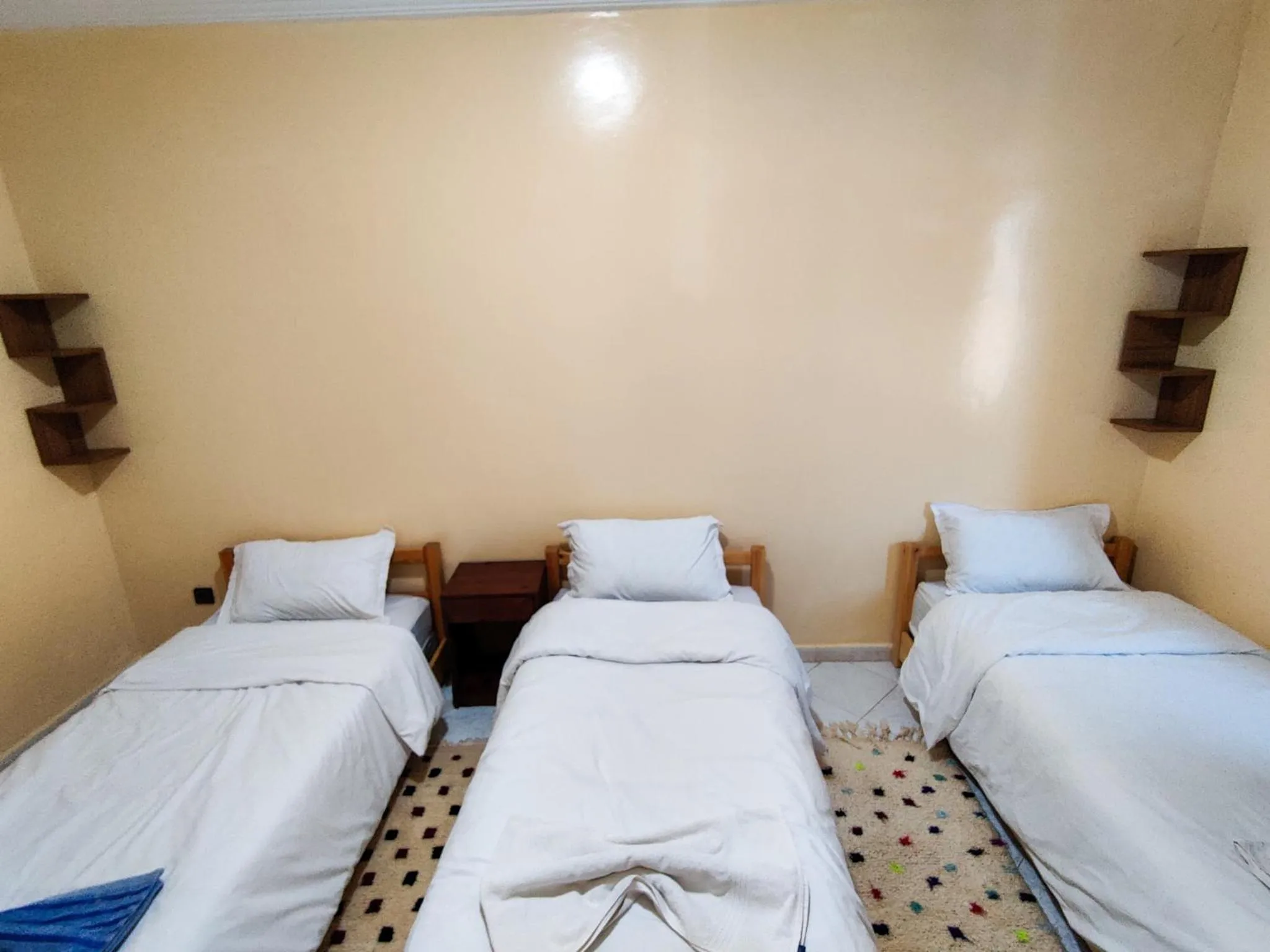 Bed in Locals Taghazout surfcamp