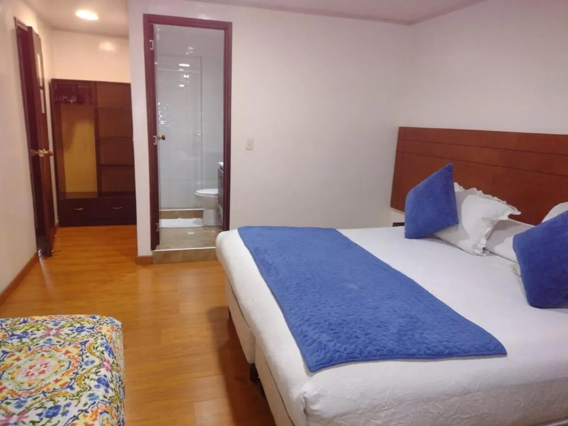 Bed in Hotel Casa Lamay