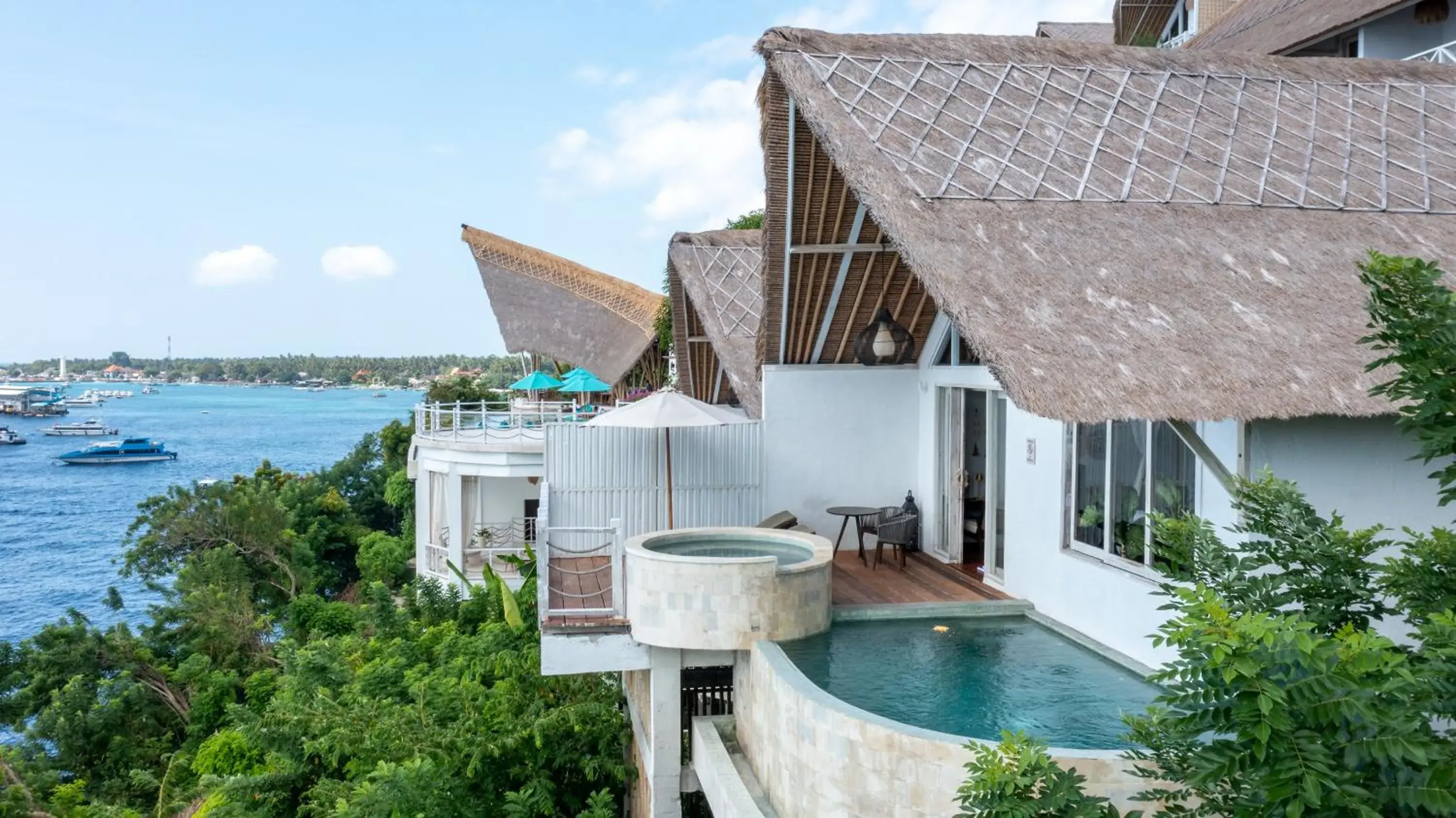 Pool view in Pramana Natura Nusa Penida Pool view in Pramana Natura Nusa Penida