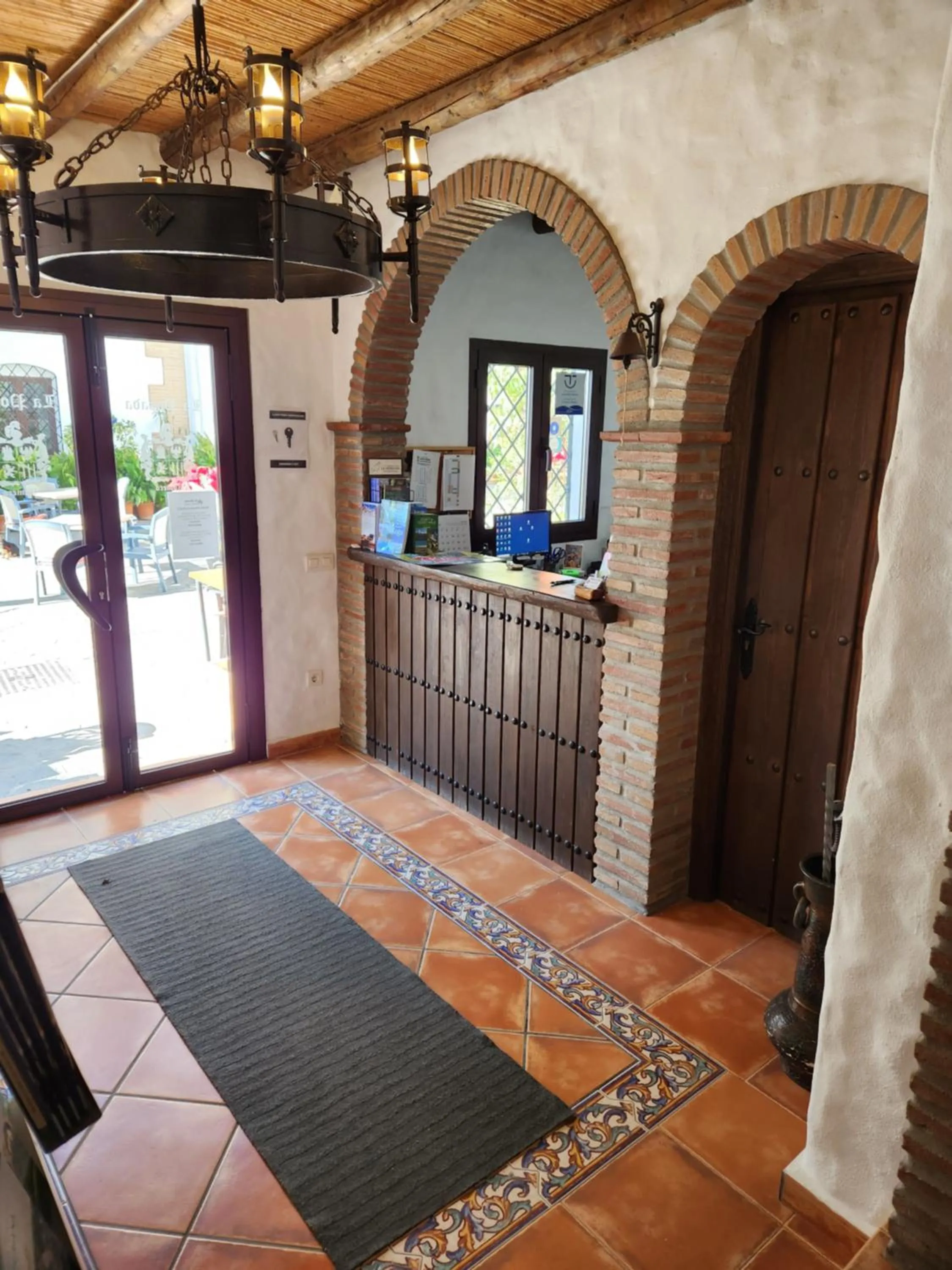 Lobby or reception in Posada La Plaza