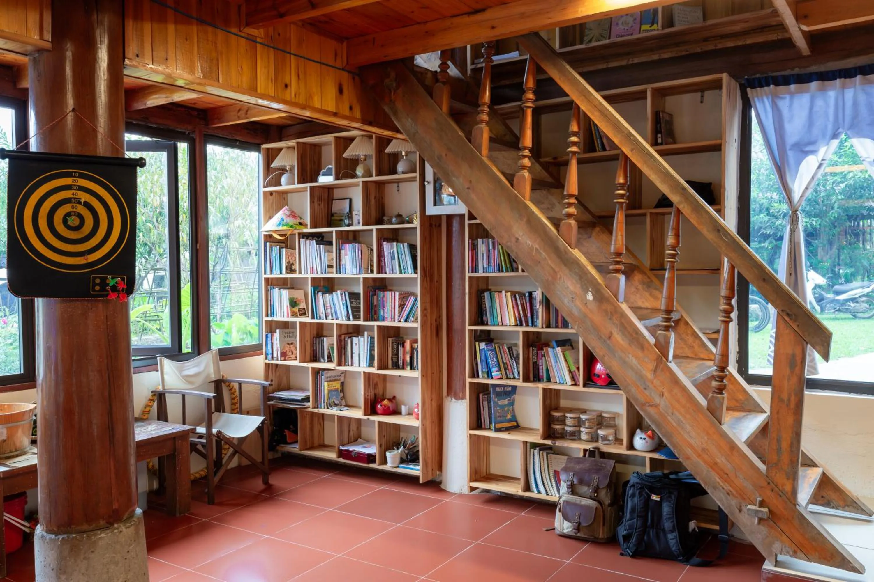 Library in Moc Home Sapa