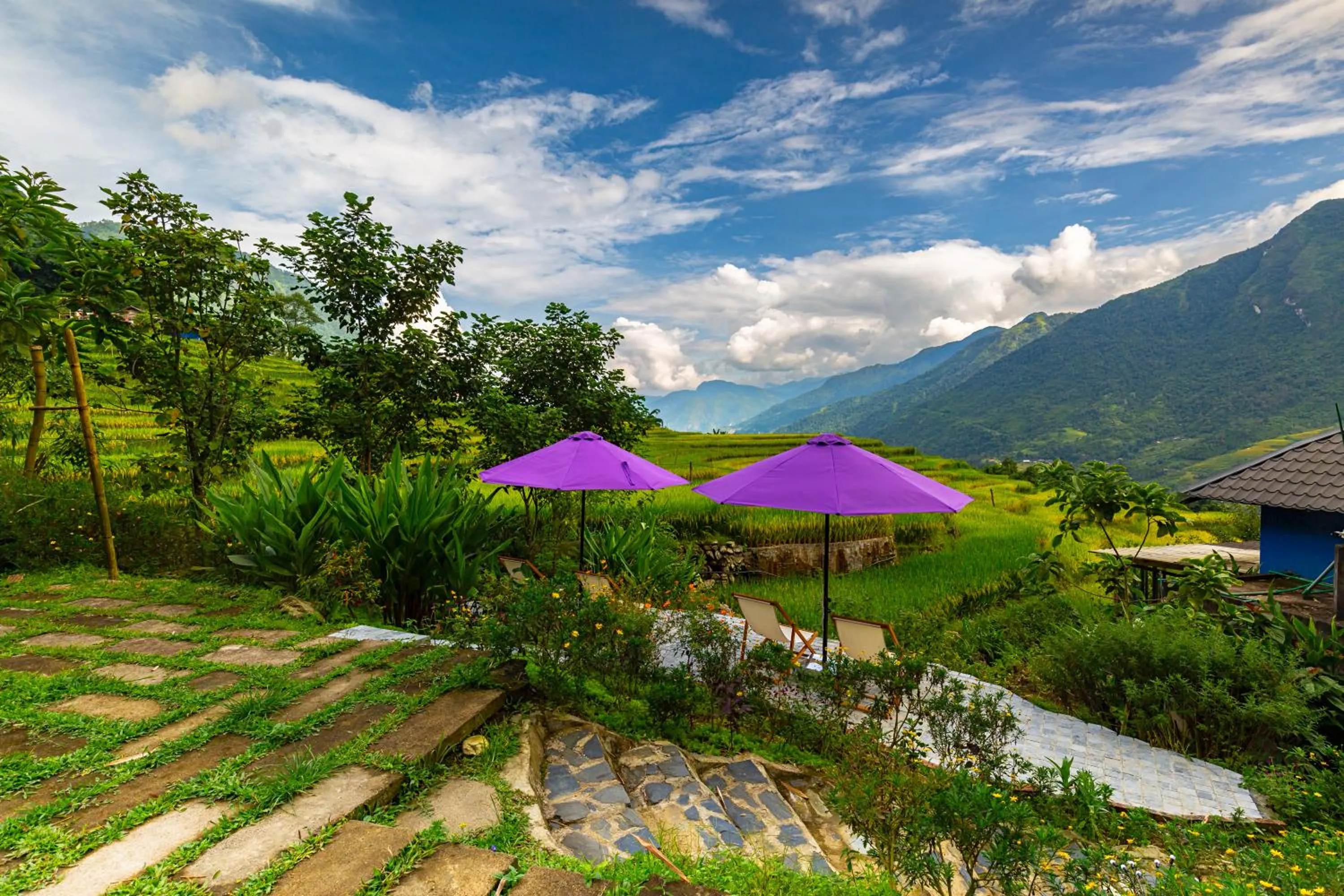 Natural landscape in Moc Home Sapa