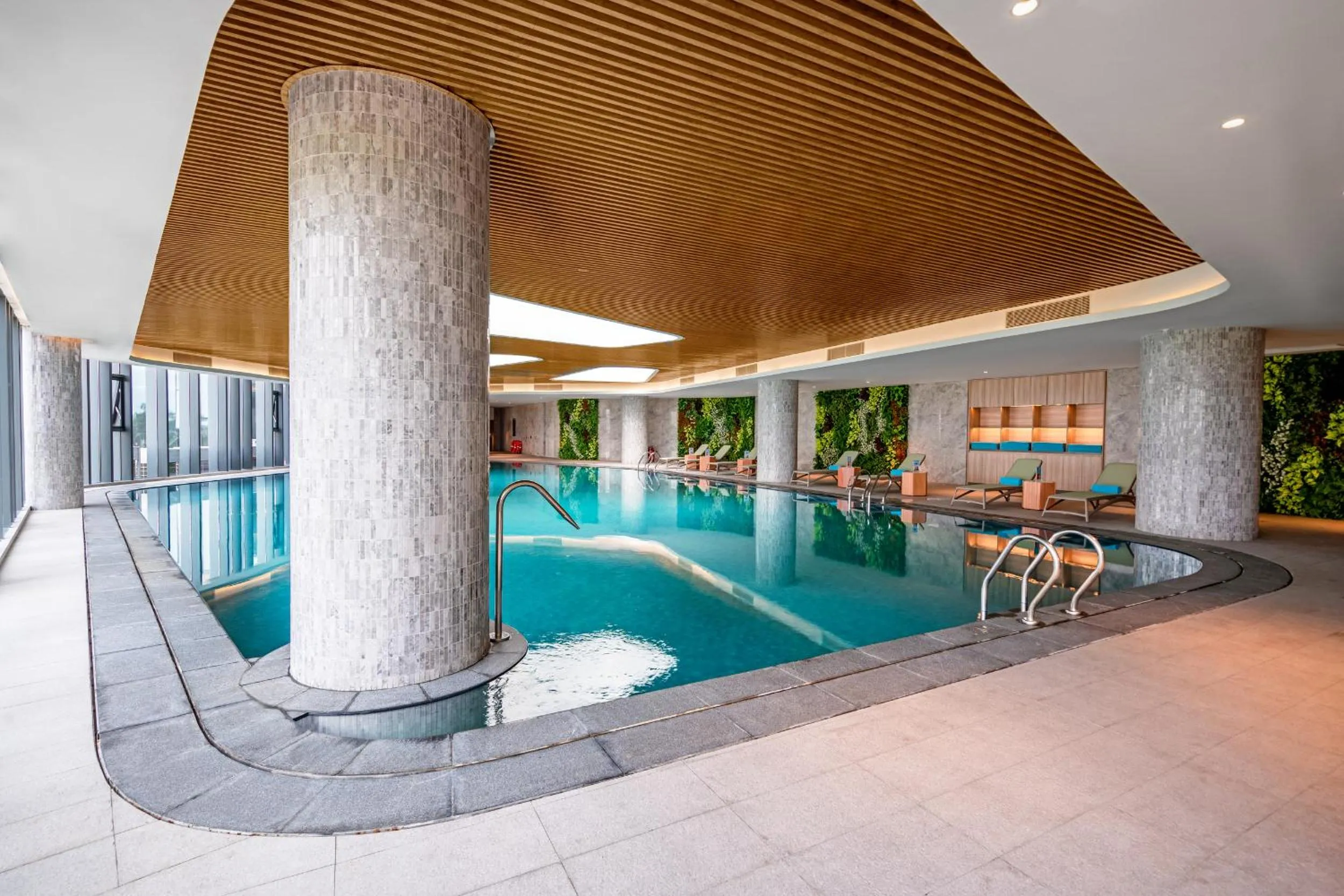 Pool view in A La Carte Ha Long Bay Residence