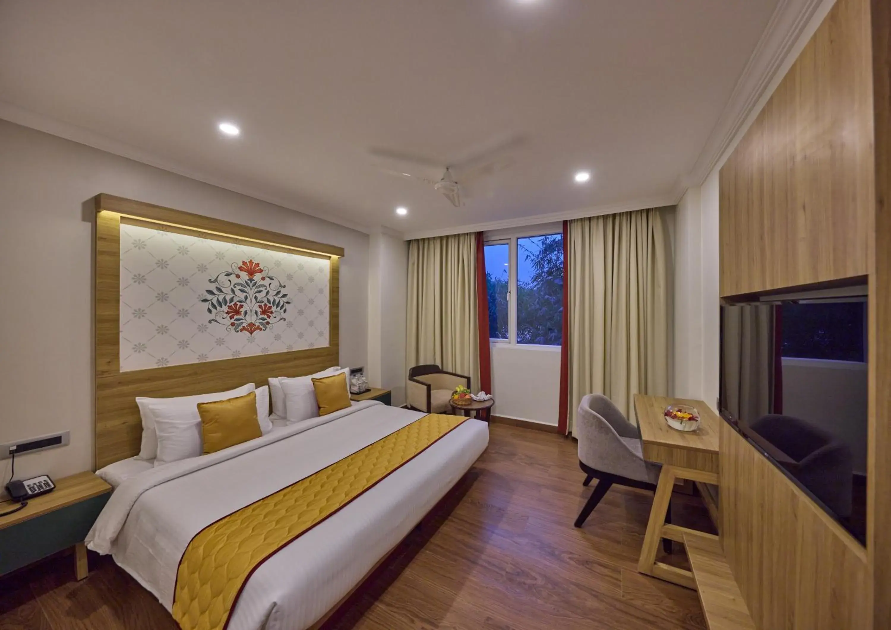 Bedroom, Bed in Golden Tulip Tirupati Bedroom, Bed in Golden Tulip Tirupati