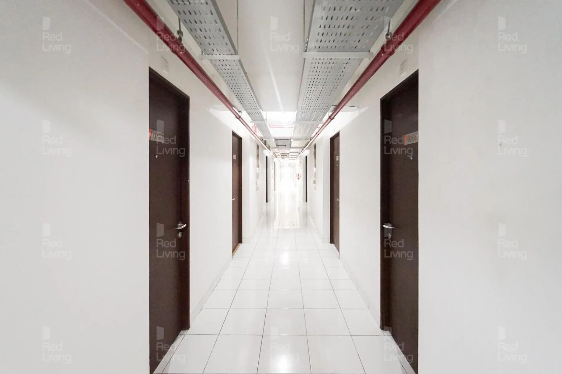 Floor plan in RedLiving Apartemen Riverview Residence - Alima View Tower Mahakam