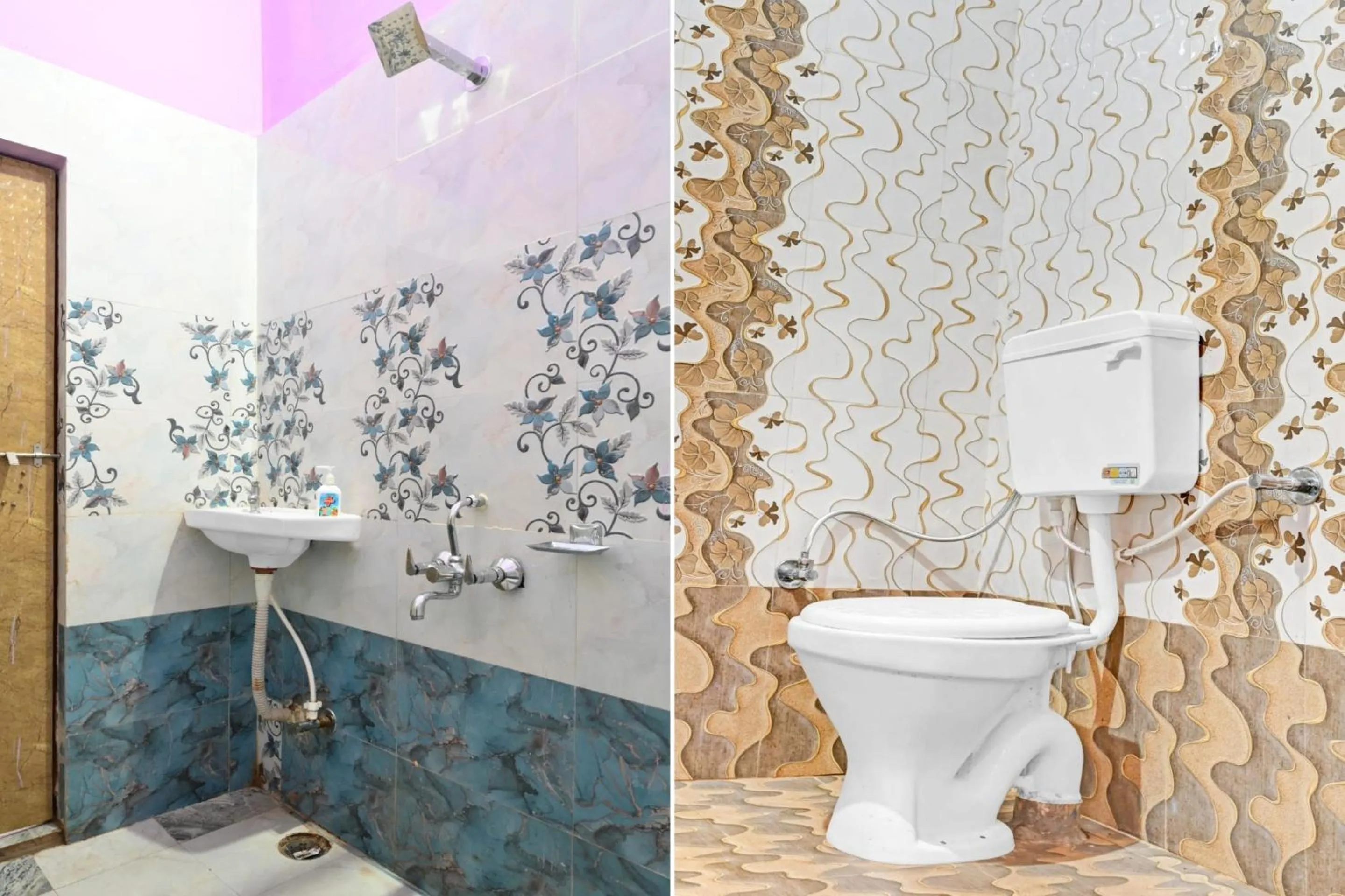 Bathroom in HOTEL O MAA NARMADA