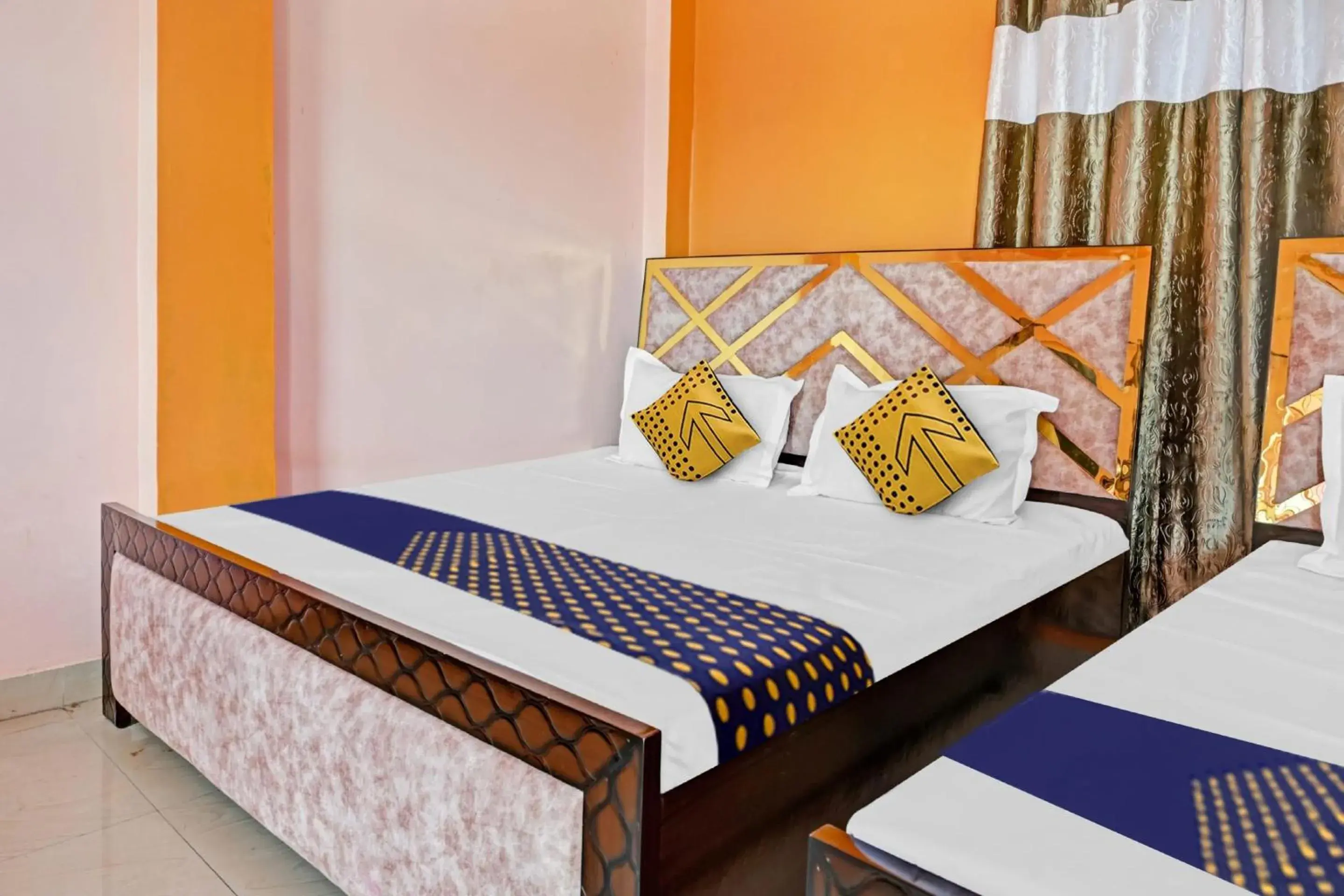 Bedroom, Bed in Super HOTEL O MAA NARMADA Bedroom, Bed in Super HOTEL O MAA NARMADA