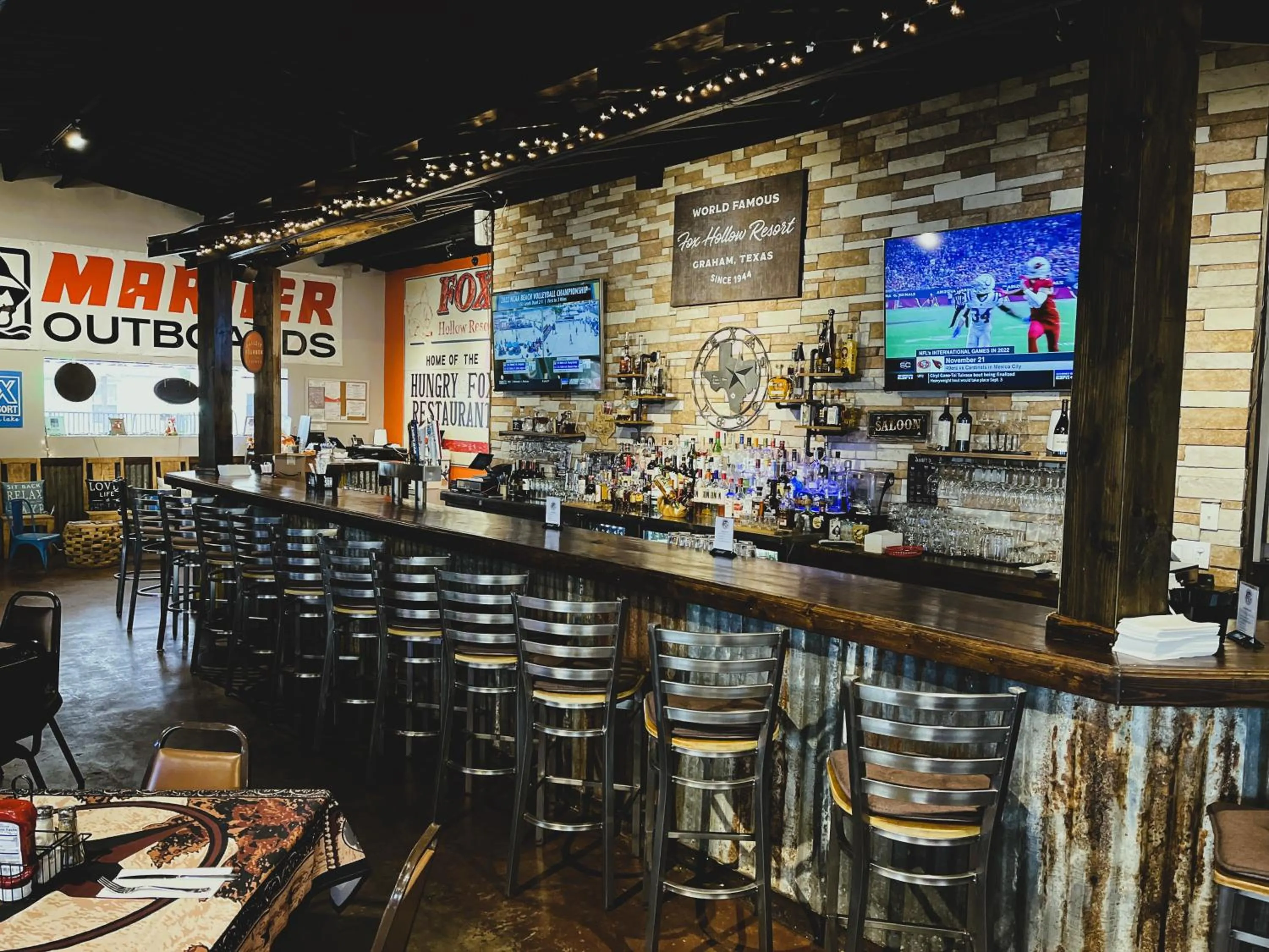 Food and drinks in Fox Hollow Resort