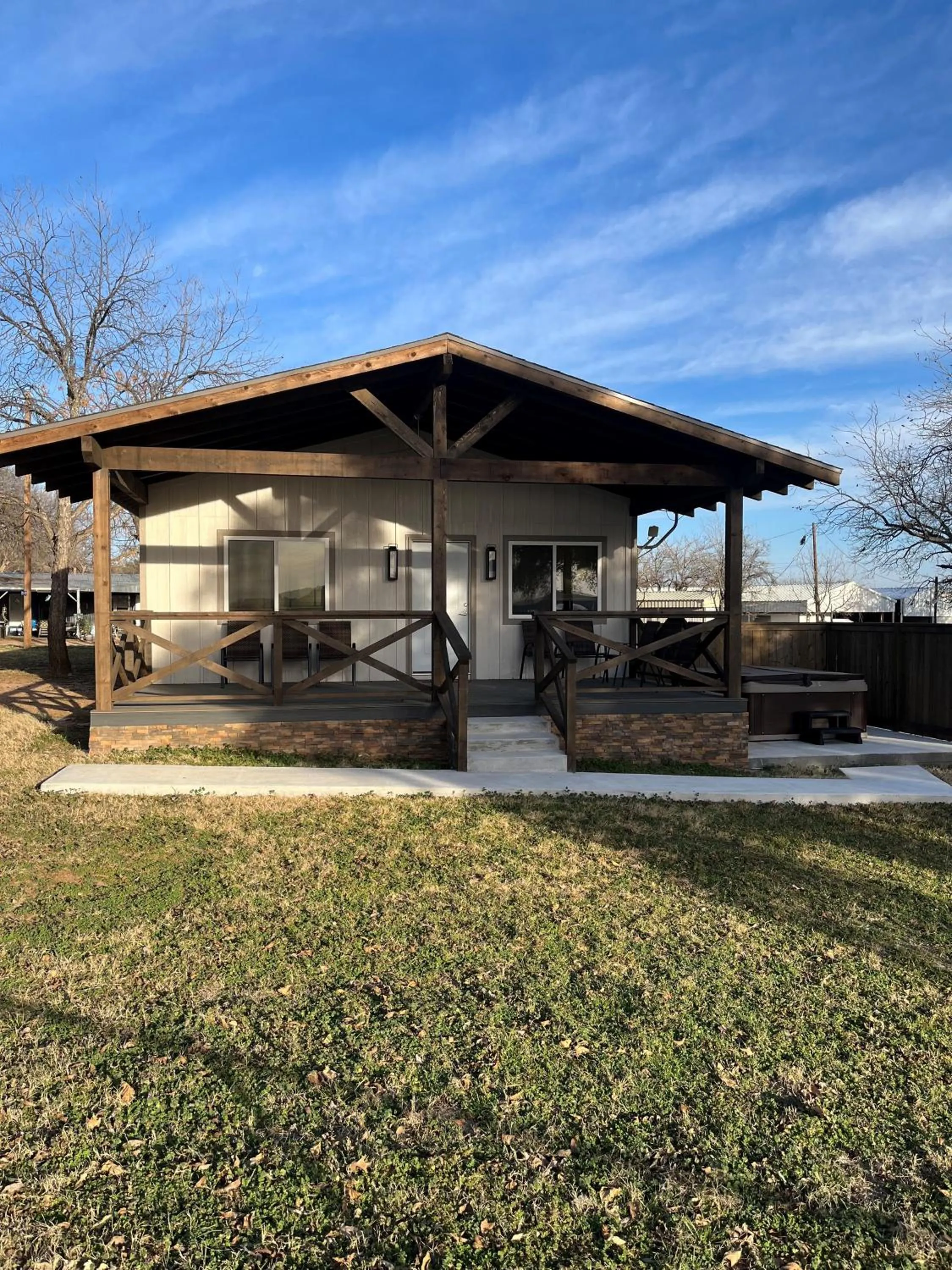 Patio in Fox Hollow Resort