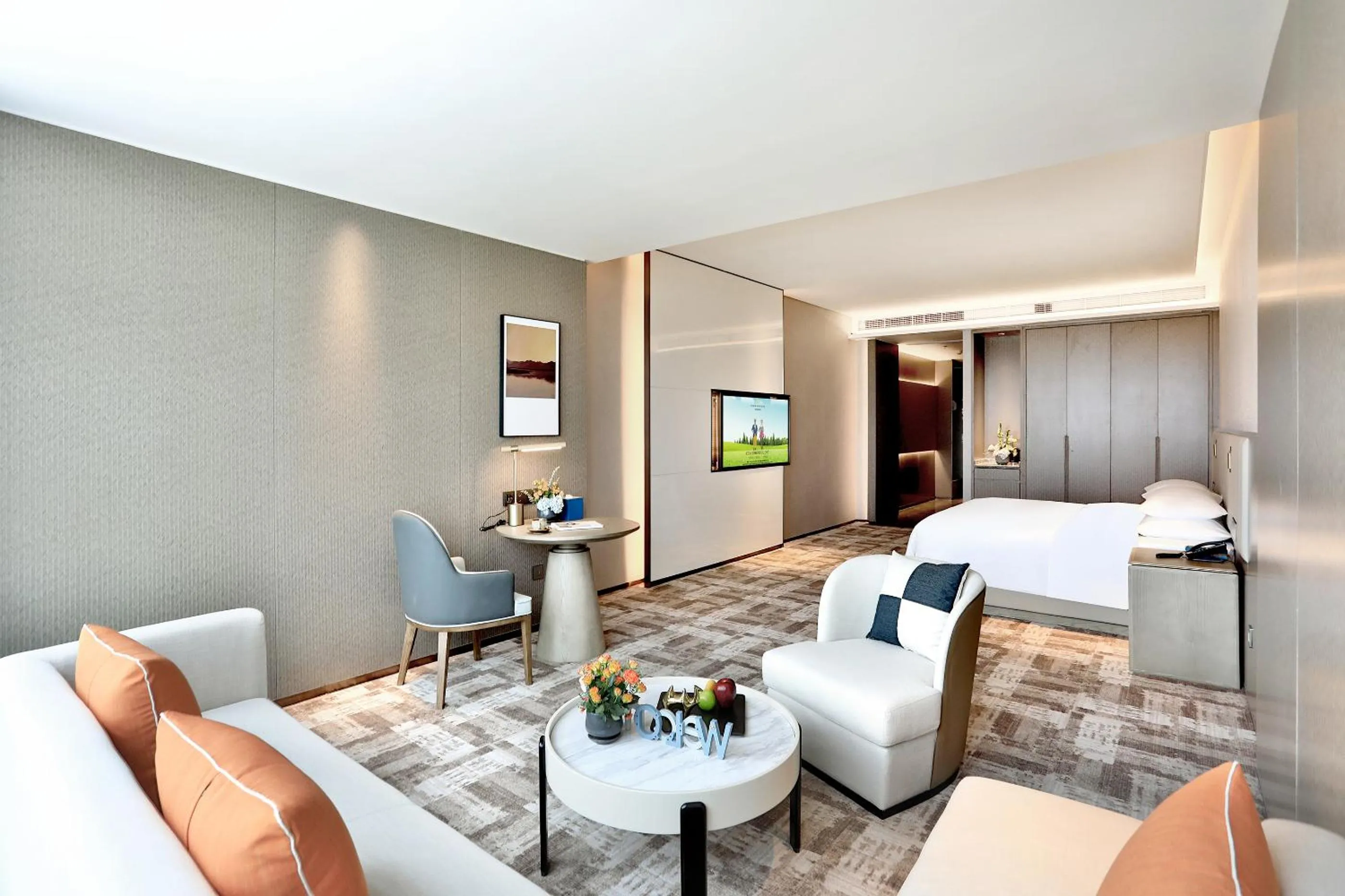 Photo of the whole room, Bed in Yiwu Yandoo Yayue Hotel