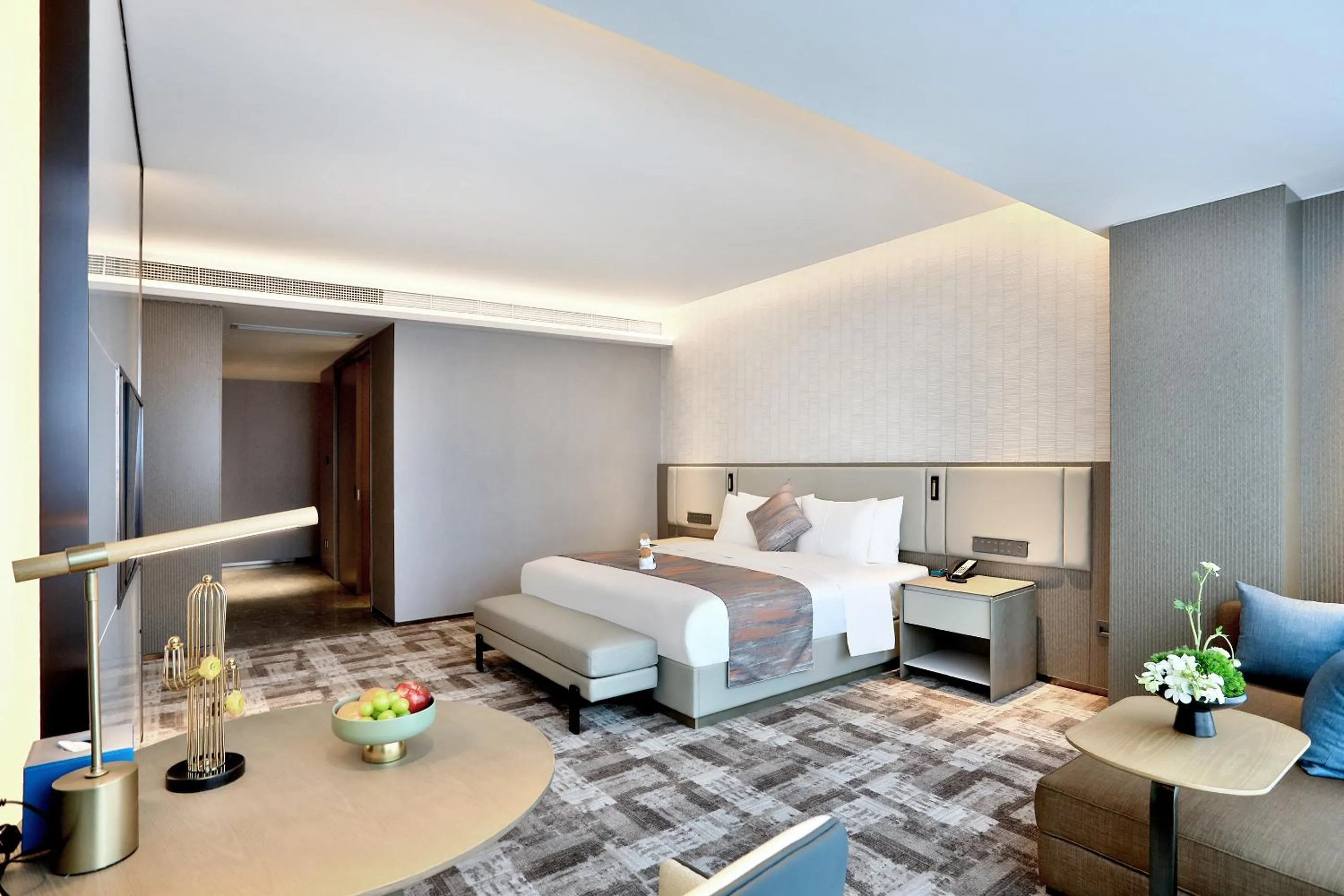 Photo of the whole room, Bed in Yiwu Yandoo Yayue Hotel