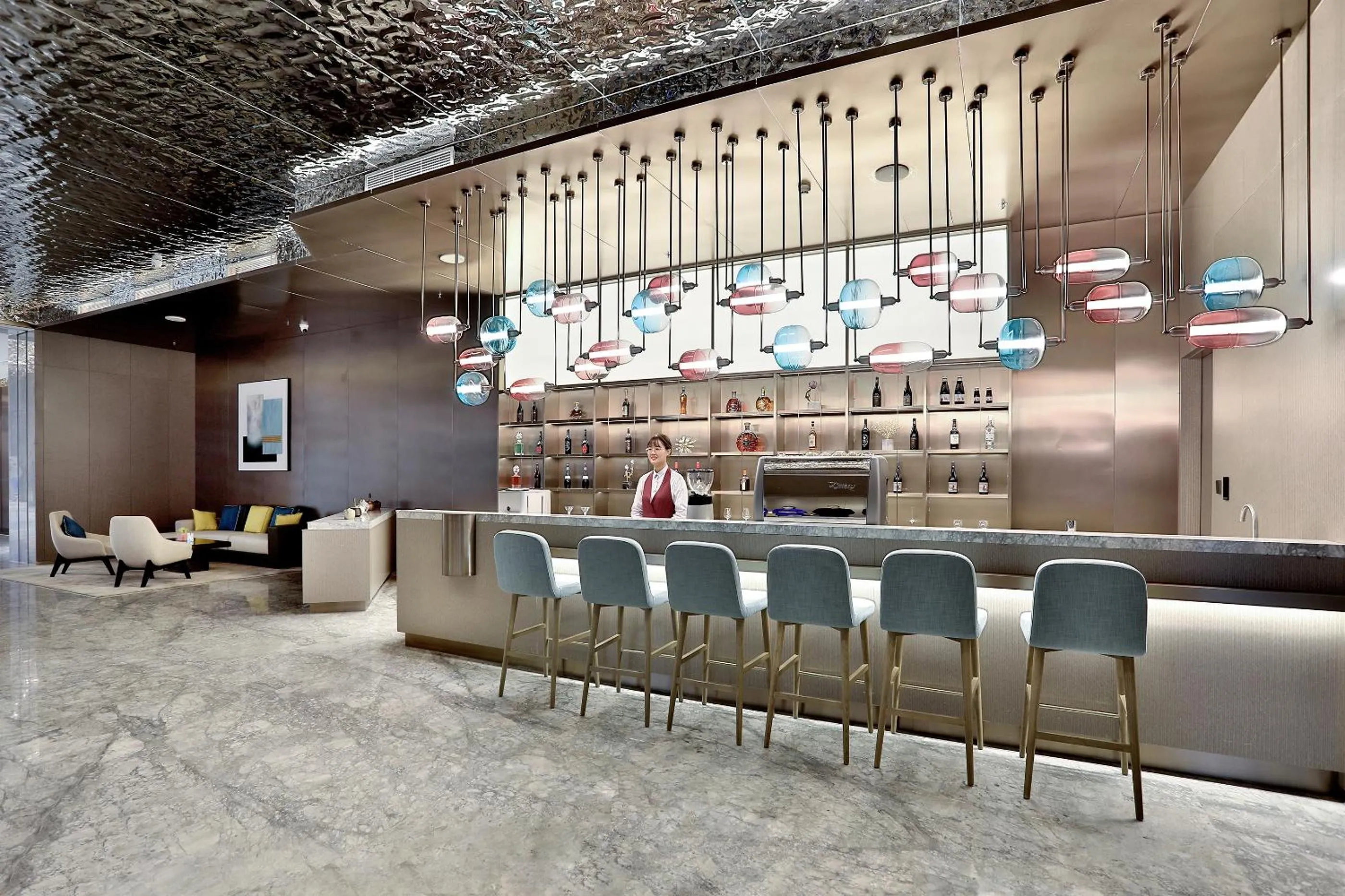 Seating area in Yiwu Yandoo Yayue Hotel