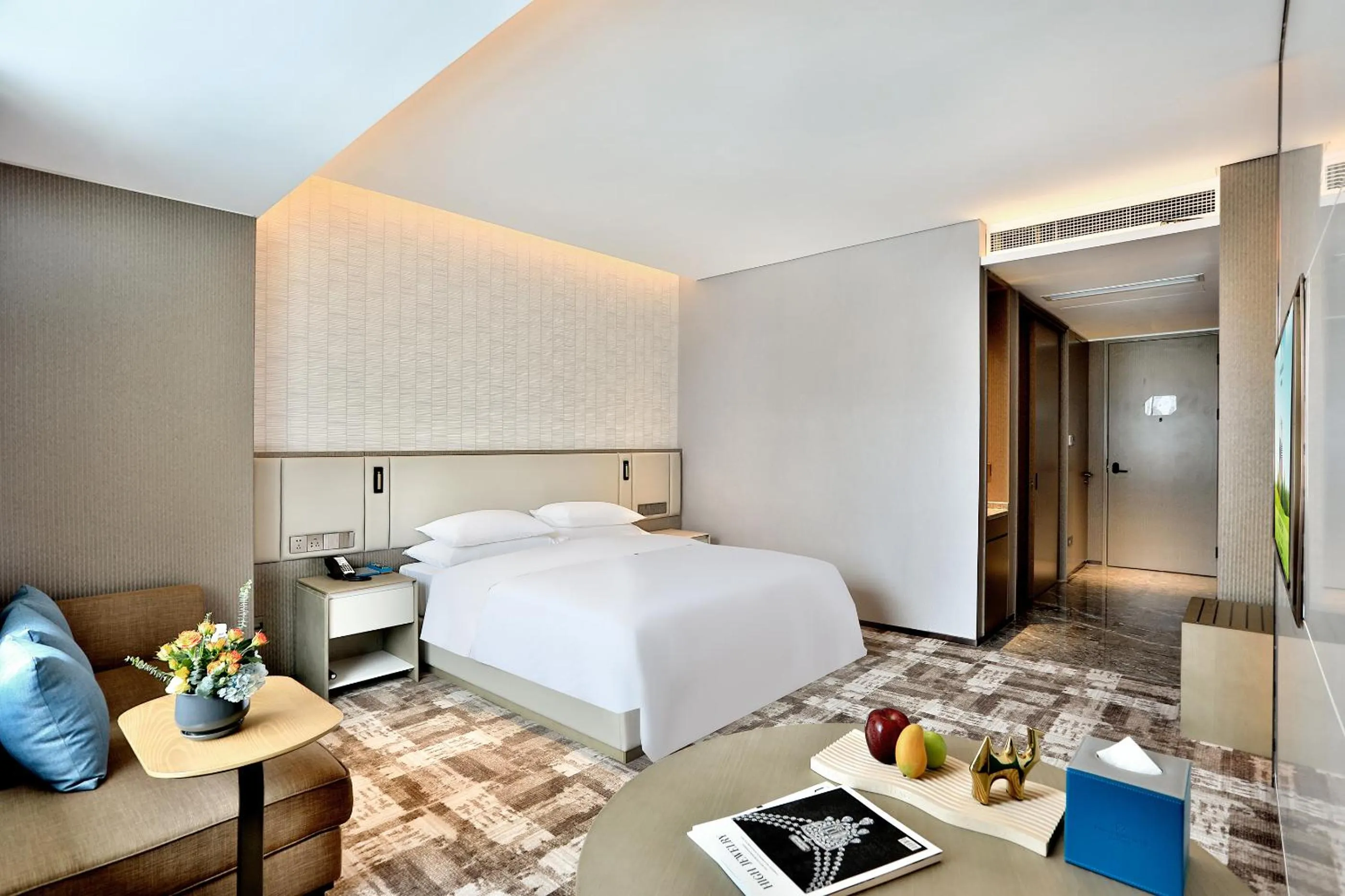 Photo of the whole room, Bed in Yiwu Yandoo Yayue Hotel