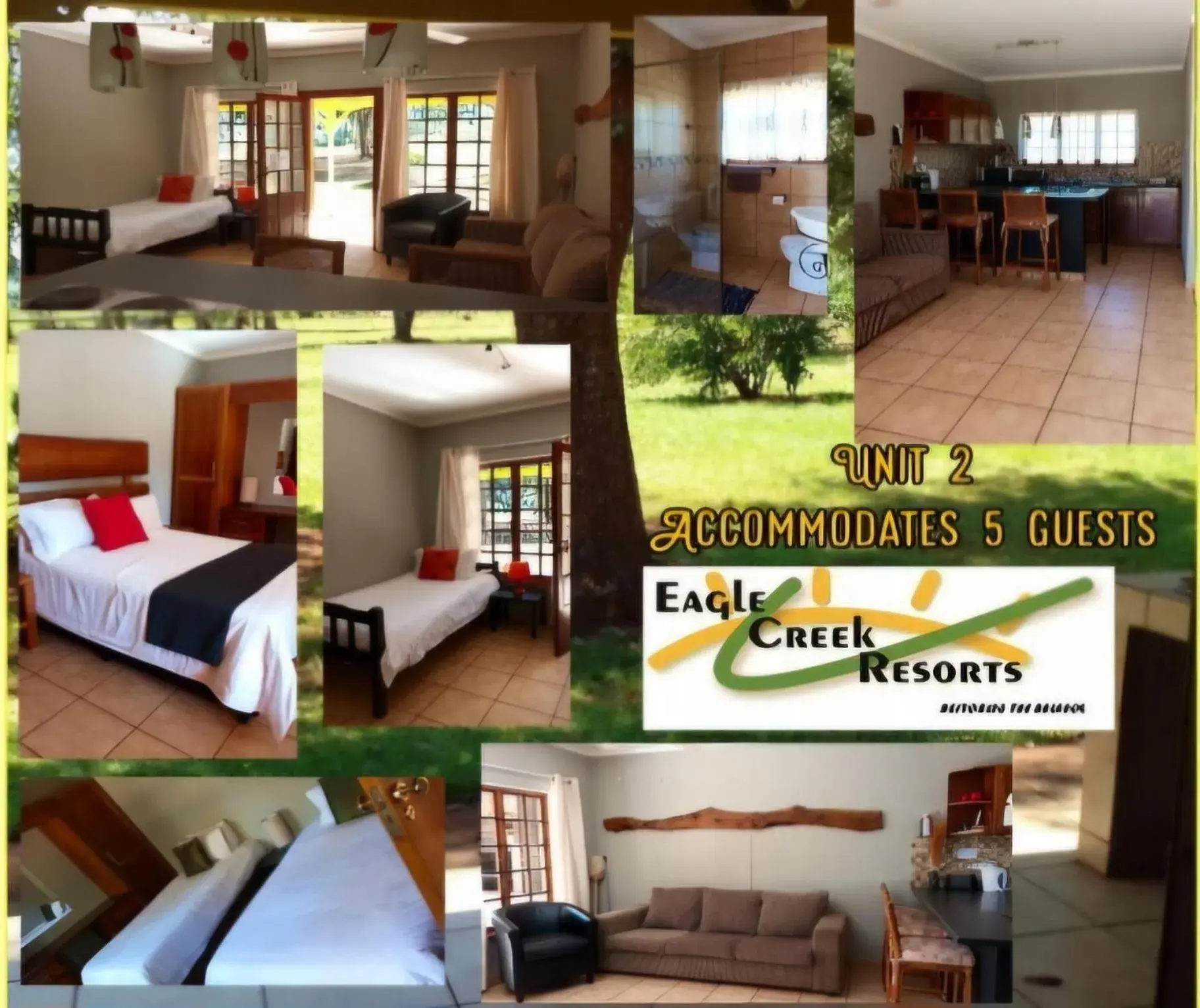 Two-Bedroom Chalet in Eagle Creek Resorts Sabie Two-Bedroom Chalet in Eagle Creek Resorts Sabie