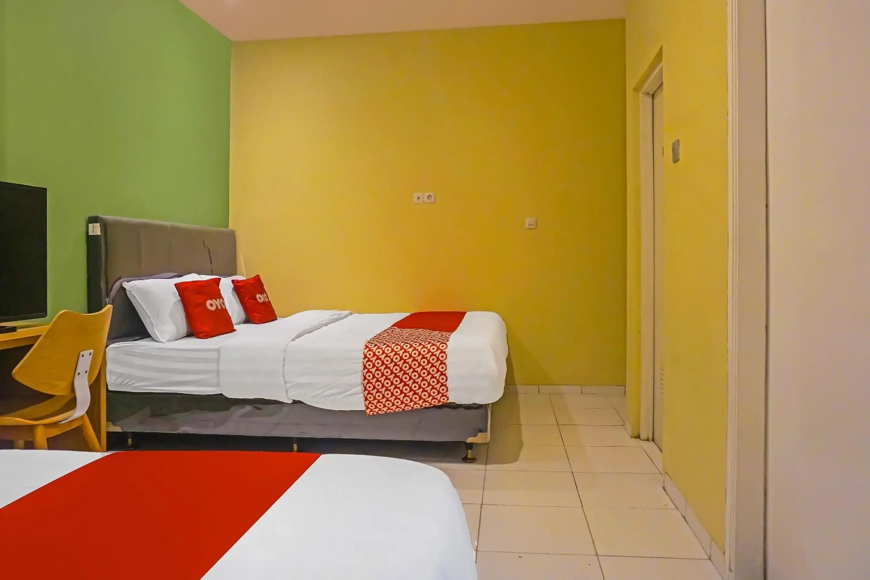 Bedroom, Bed in Hotel O Orienchi 3 Bedroom, Bed in Hotel O Orienchi 3