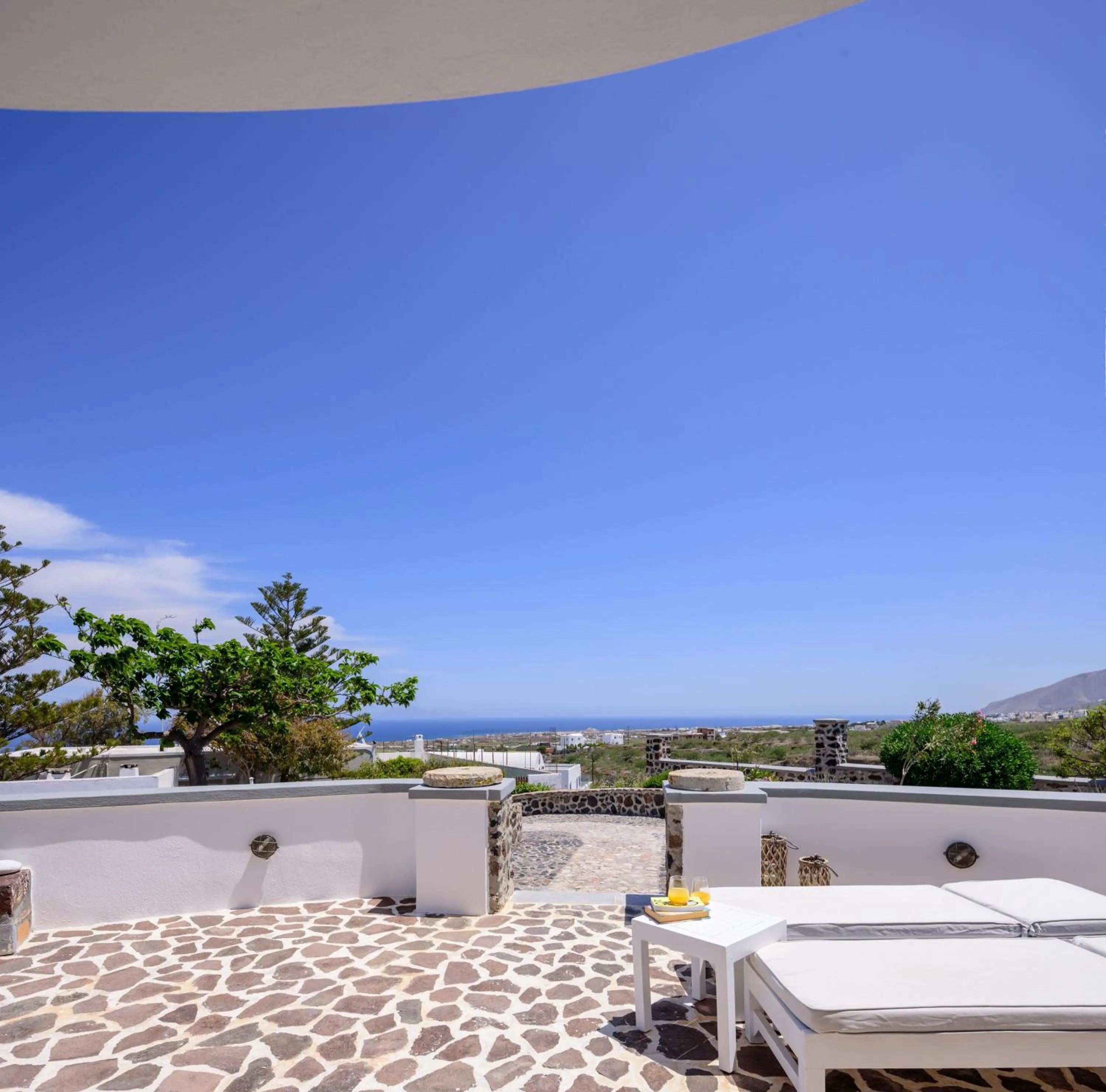 Inner courtyard view in CASA ARISTA