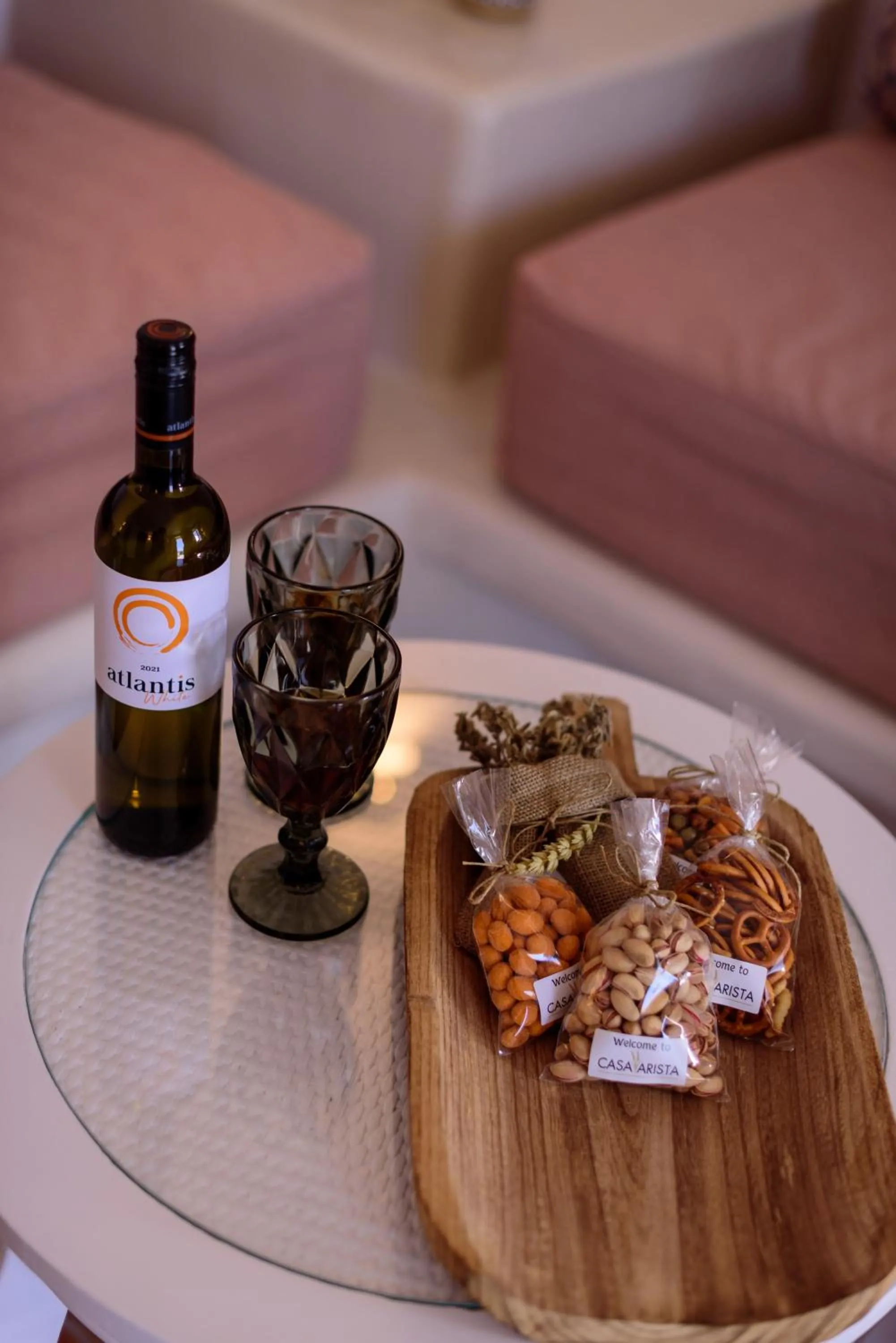 Living room in CASA ARISTA