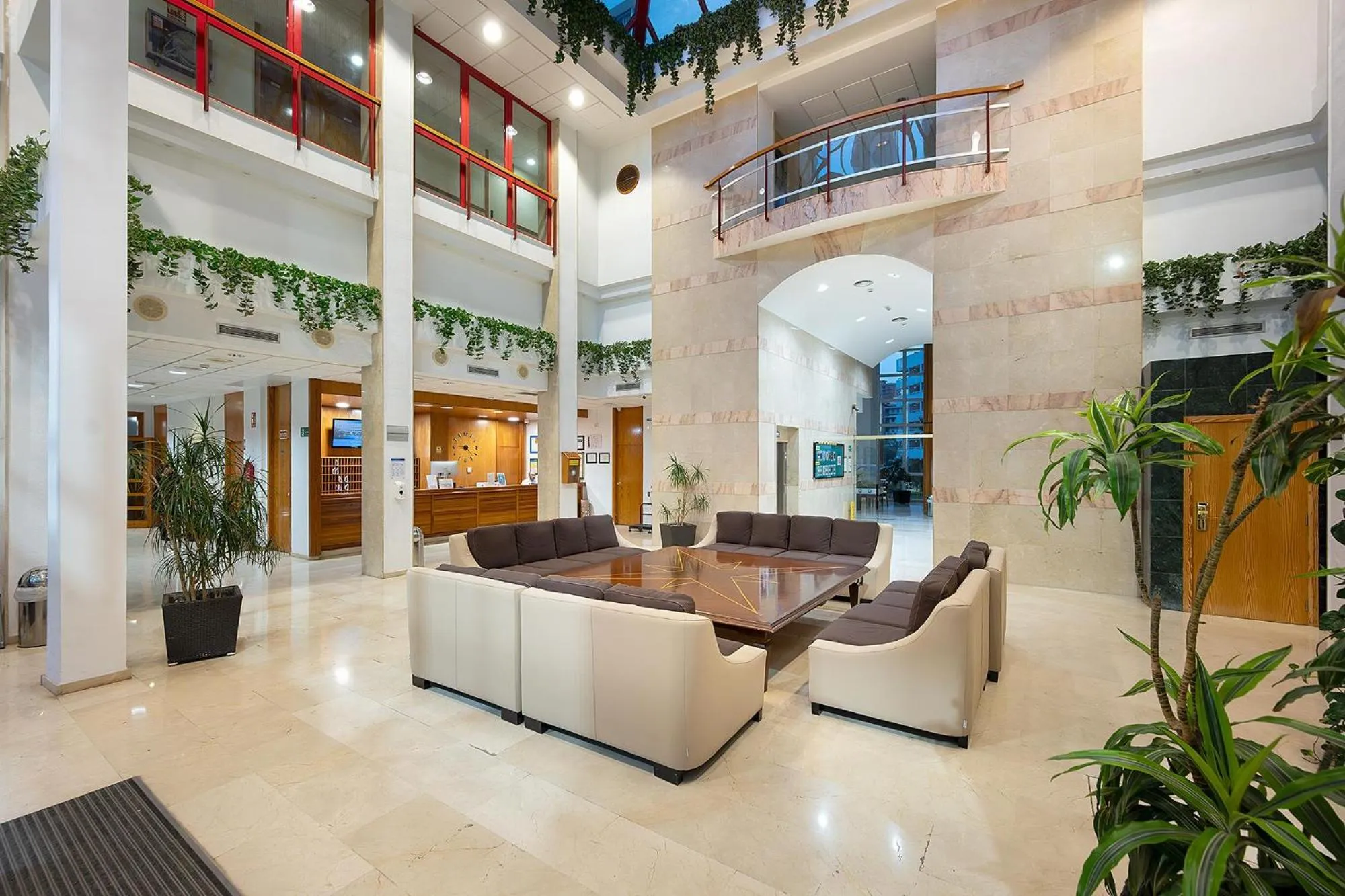 Lobby or reception in Poseidon Resort