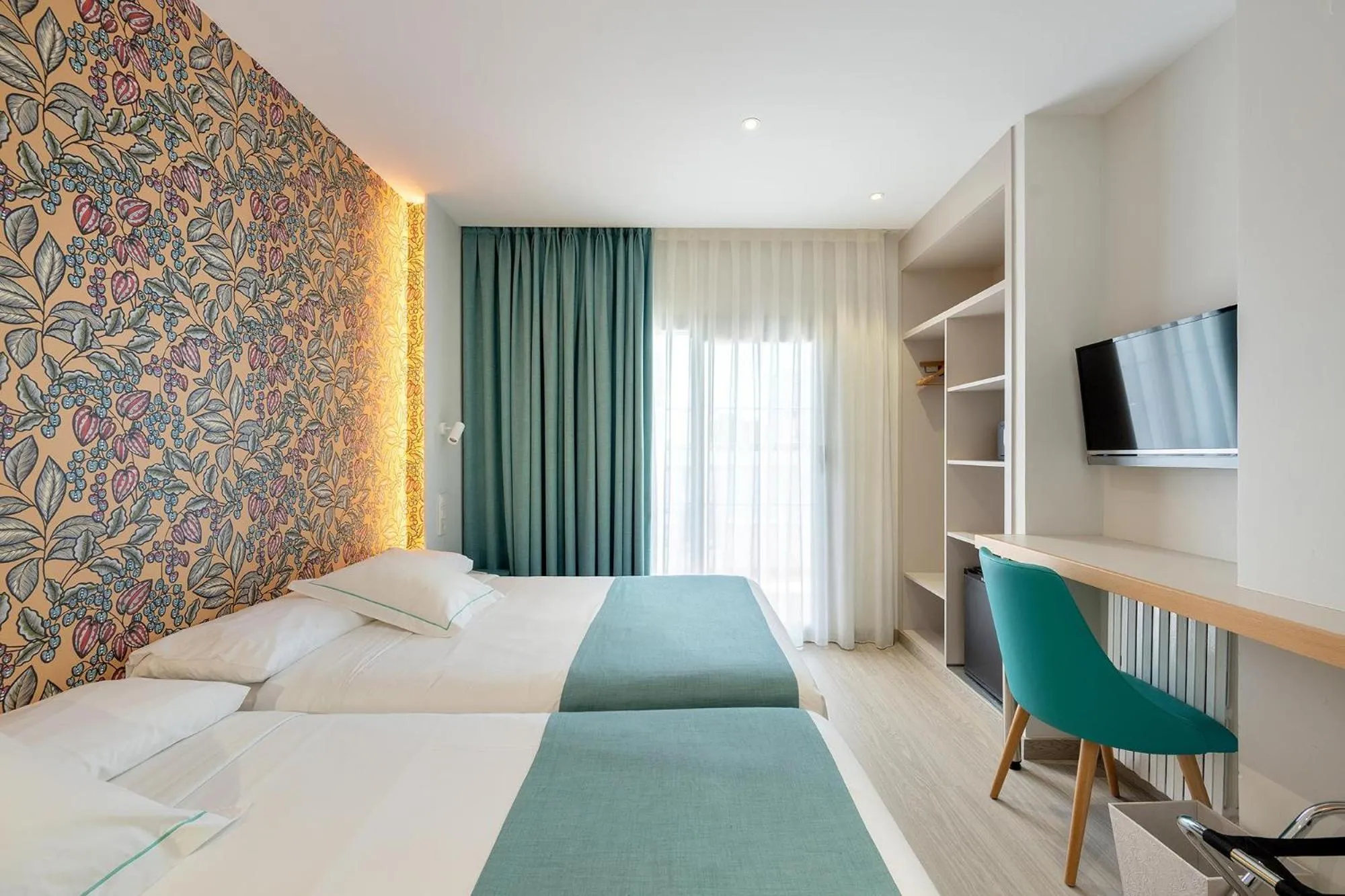 Photo of the whole room, Bed in Poseidon Resort