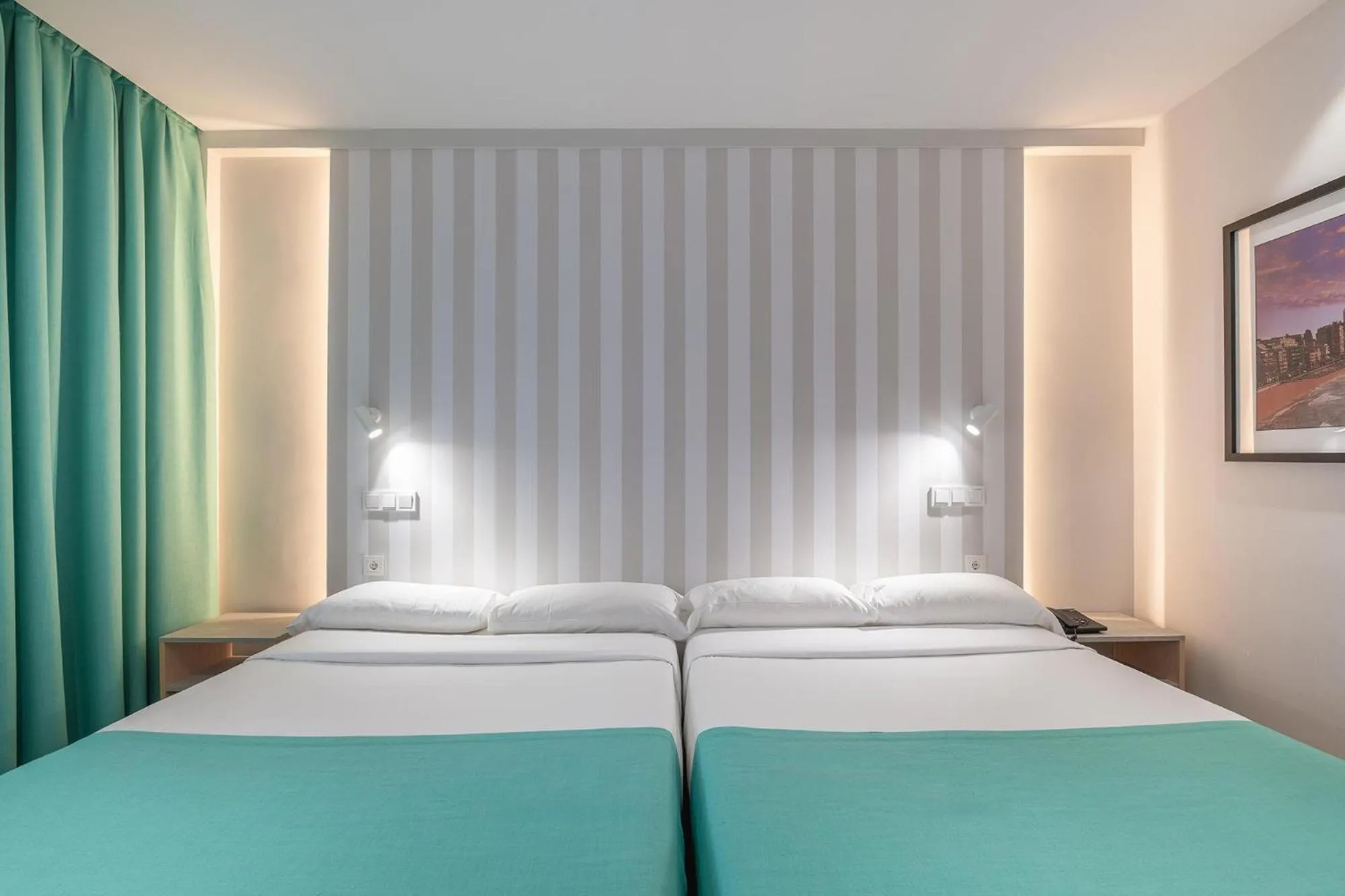 Photo of the whole room, Bed in Poseidon Resort