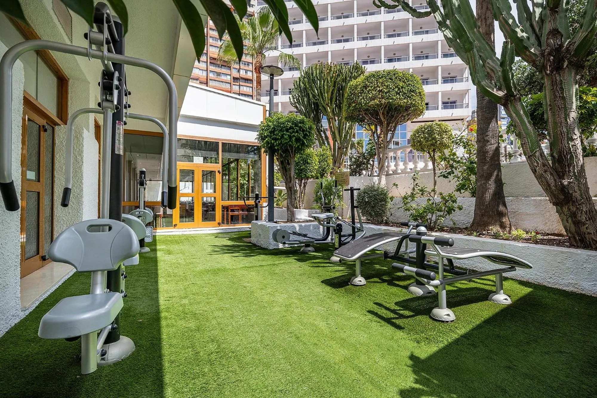 Garden in Poseidon Resort