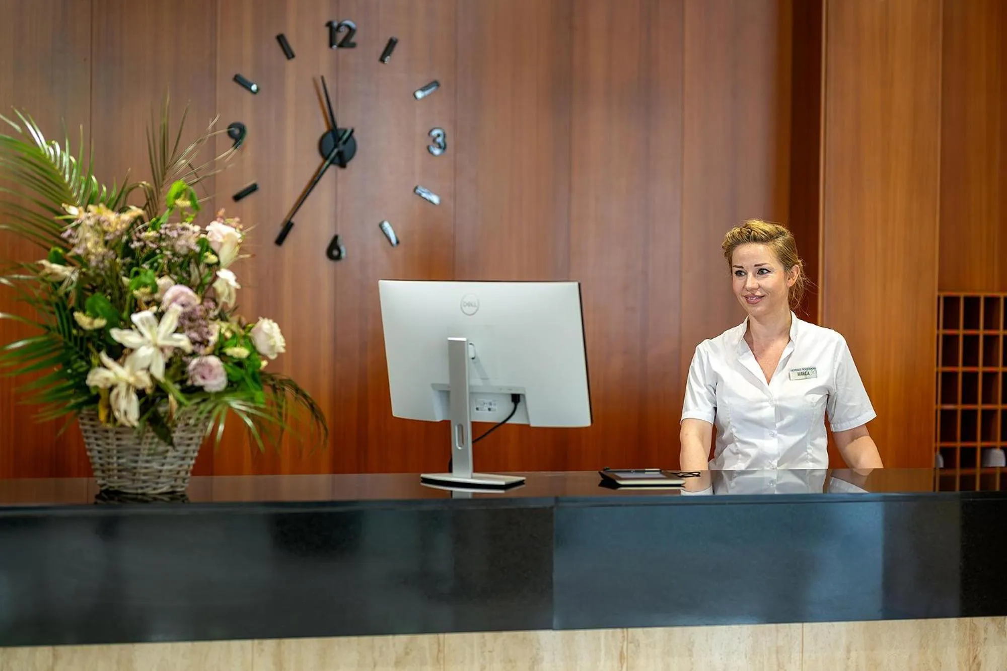 Lobby or reception in Poseidon Resort