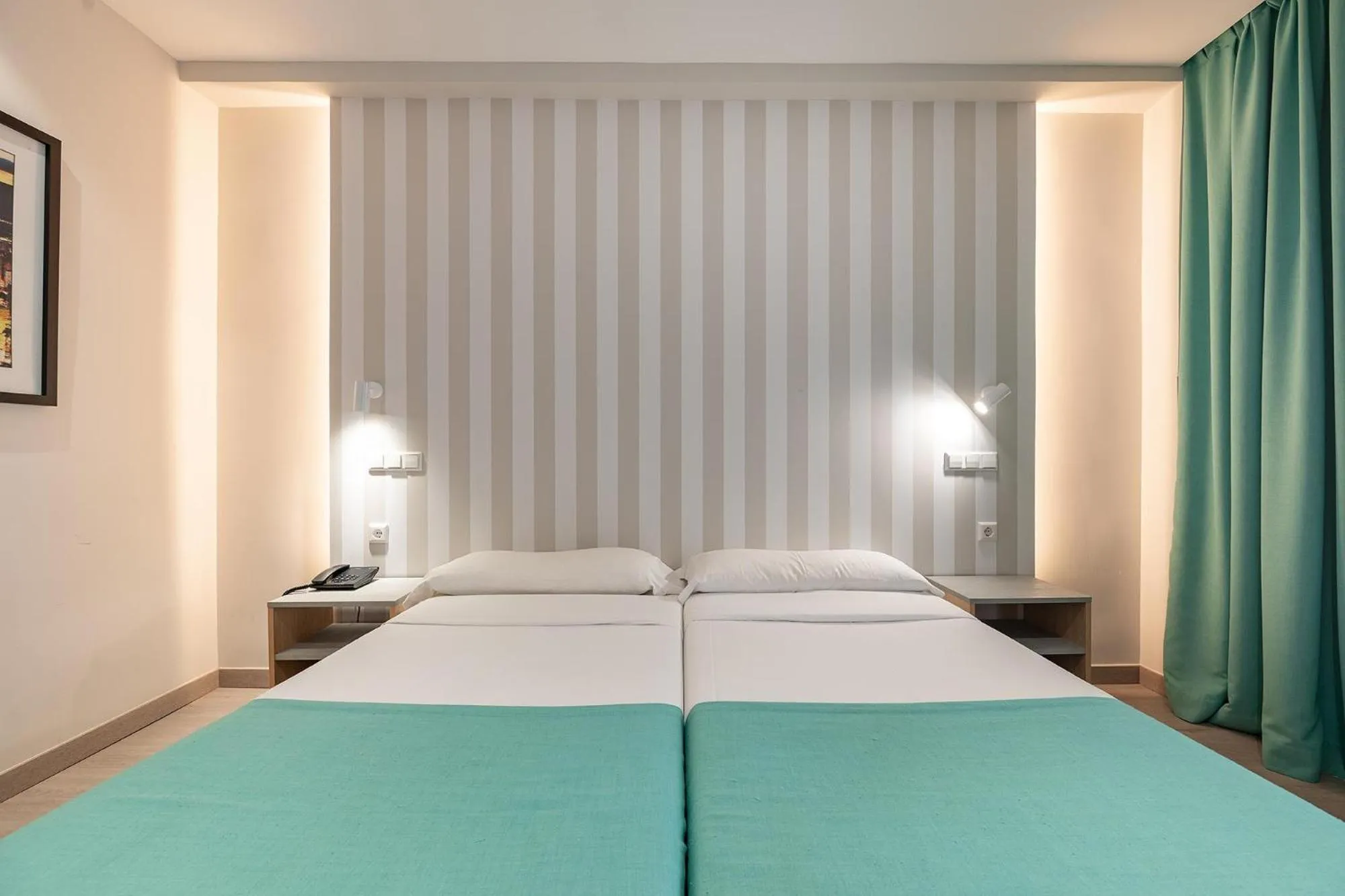 Photo of the whole room, Bed in Poseidon Resort