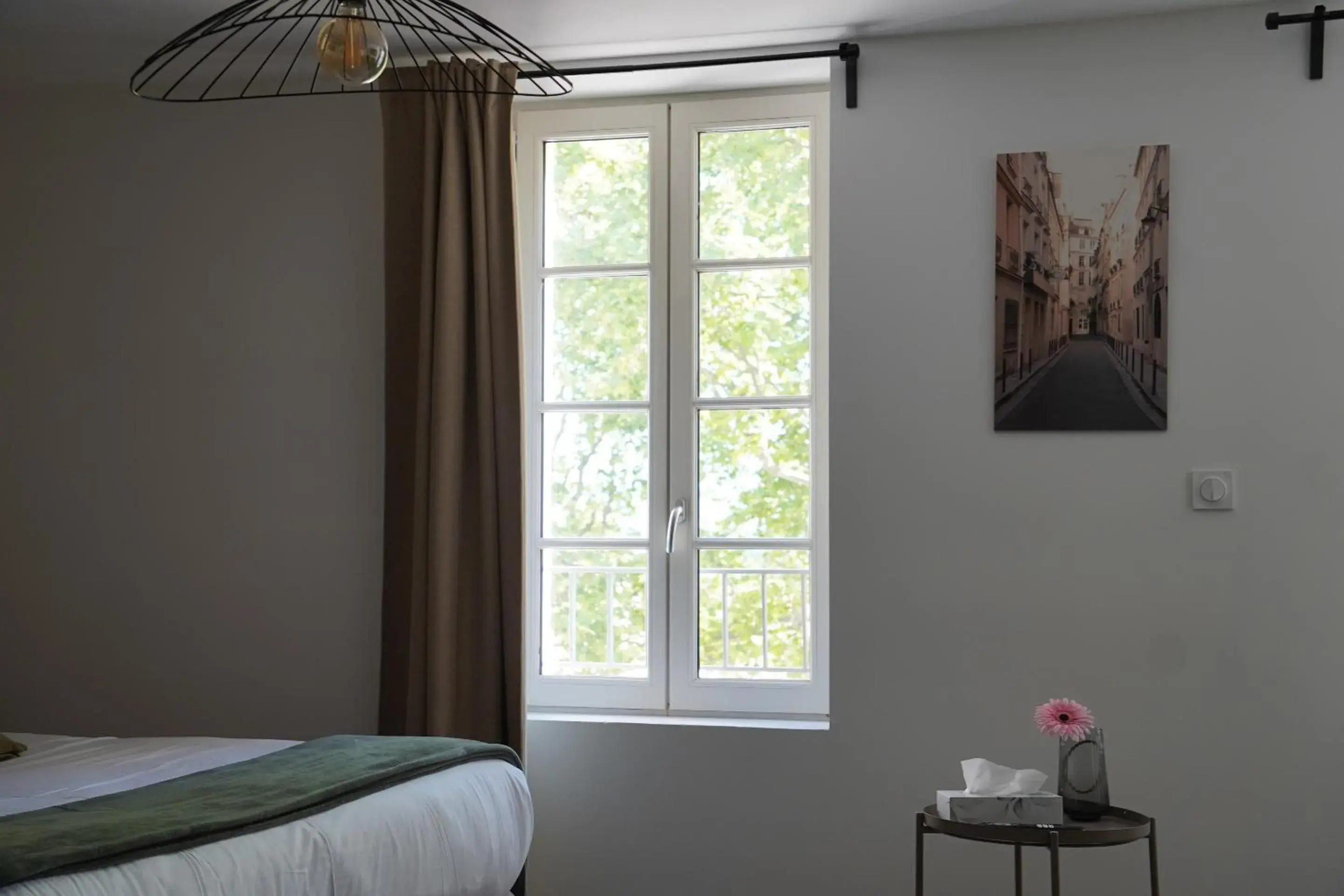 Bedroom, Bed in SOUS LES PLATANES Bedroom, Bed in SOUS LES PLATANES