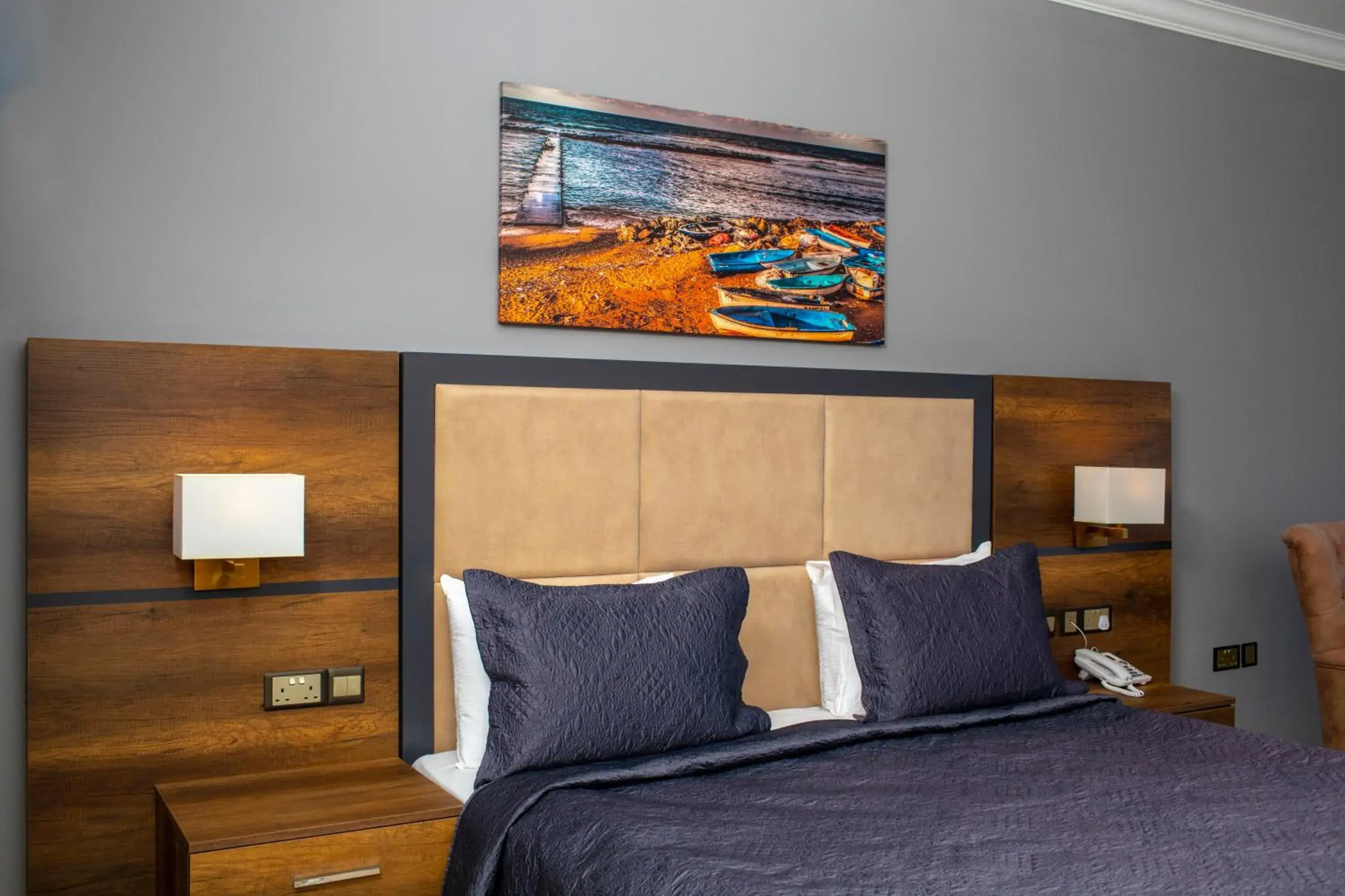 Bed in Mc Palace Hotel Spa & Convention Bed in Mc Palace Hotel Spa & Convention