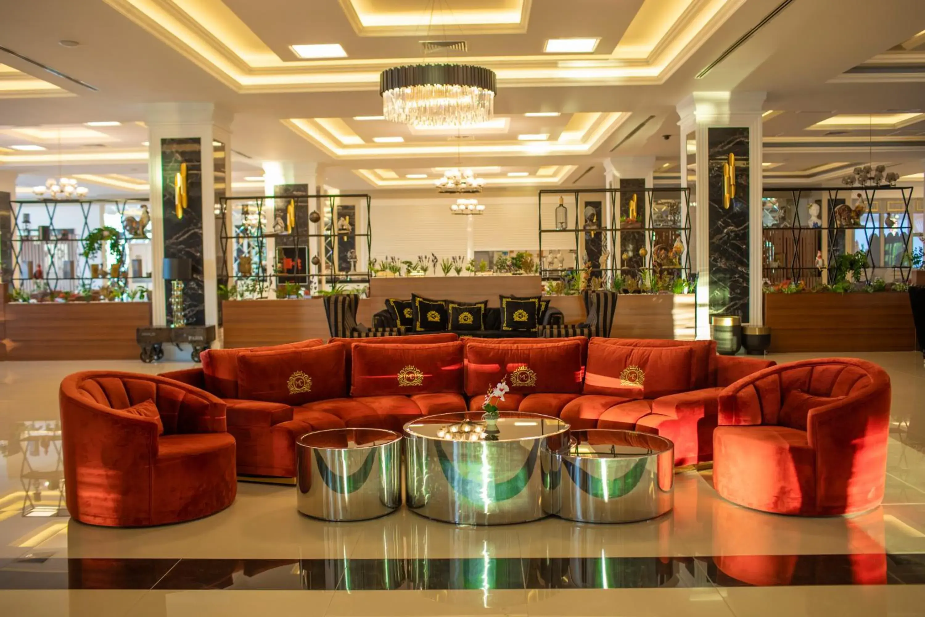 Lobby or reception in Mc Palace Hotel Spa & Convention Lobby or reception in Mc Palace Hotel Spa & Convention
