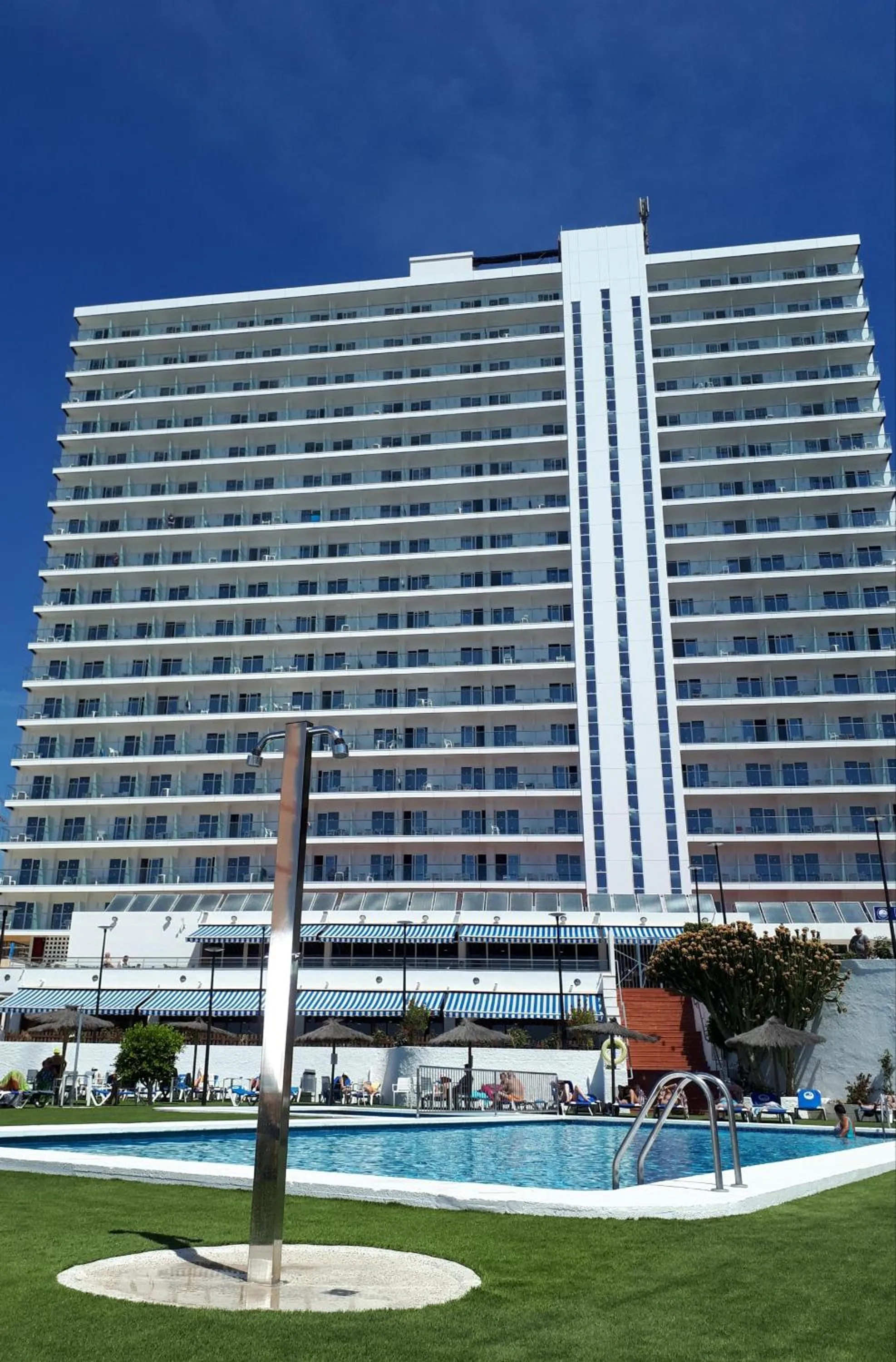 Property building in Hotel Poseidon Playa