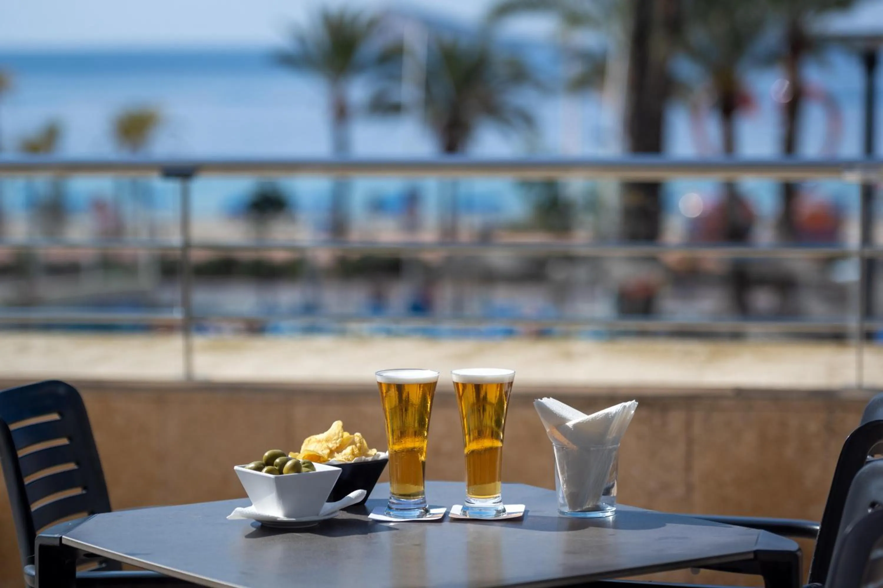 Balcony/Terrace in Hotel Poseidon Playa