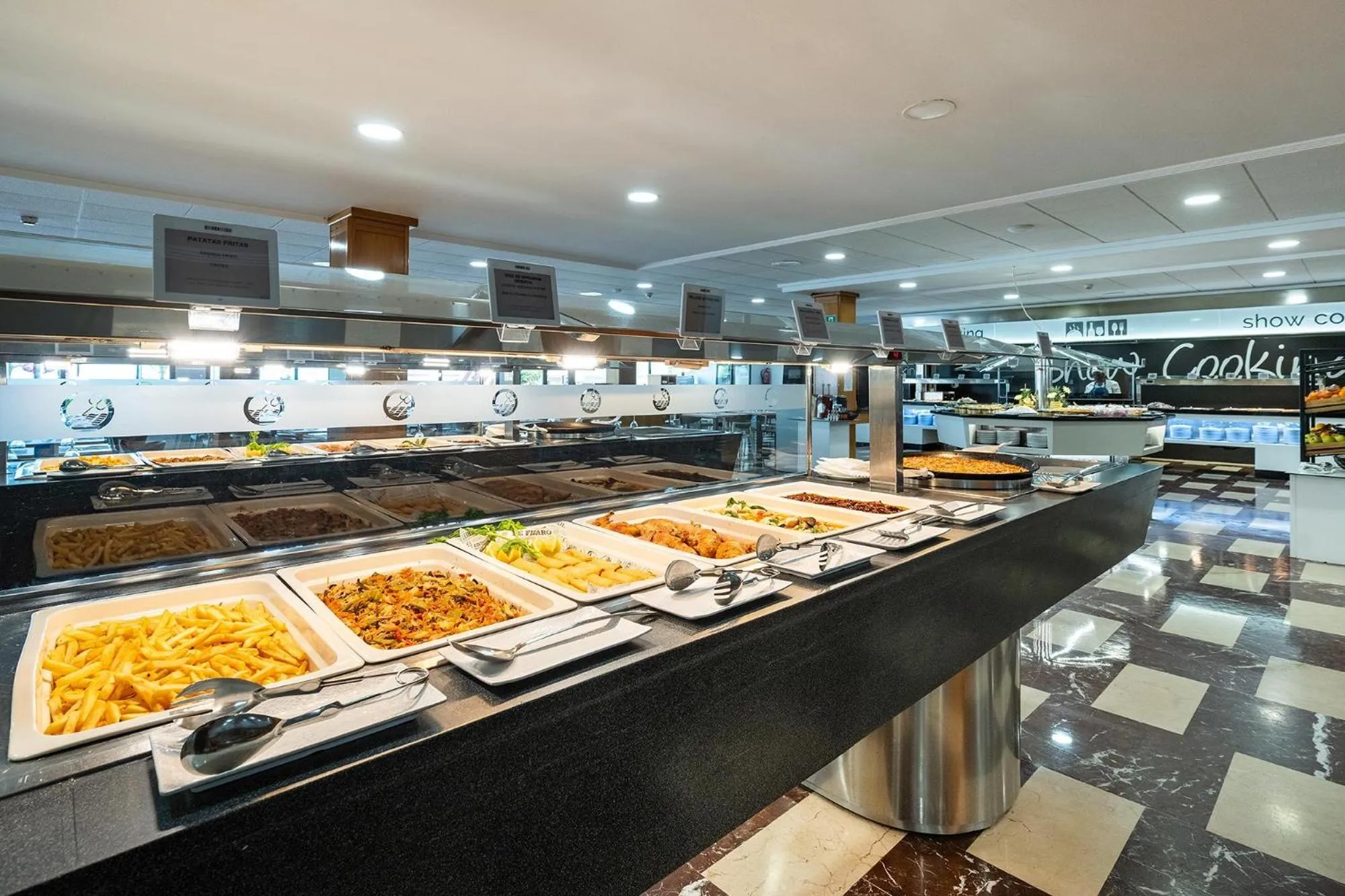 Restaurant/places to eat in Hotel Poseidon Playa