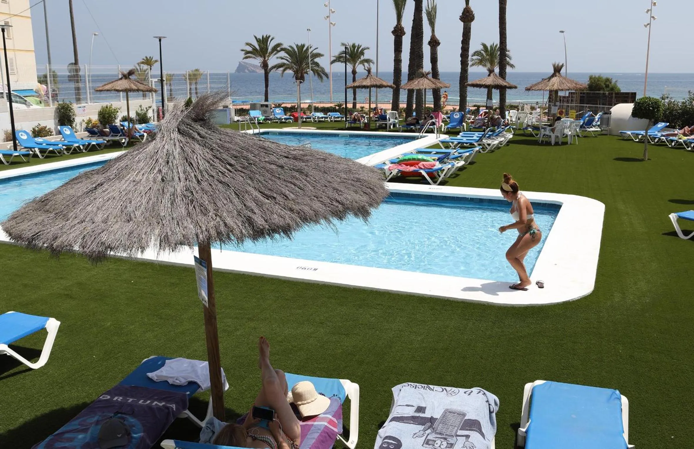 Beach in Hotel Poseidon Playa