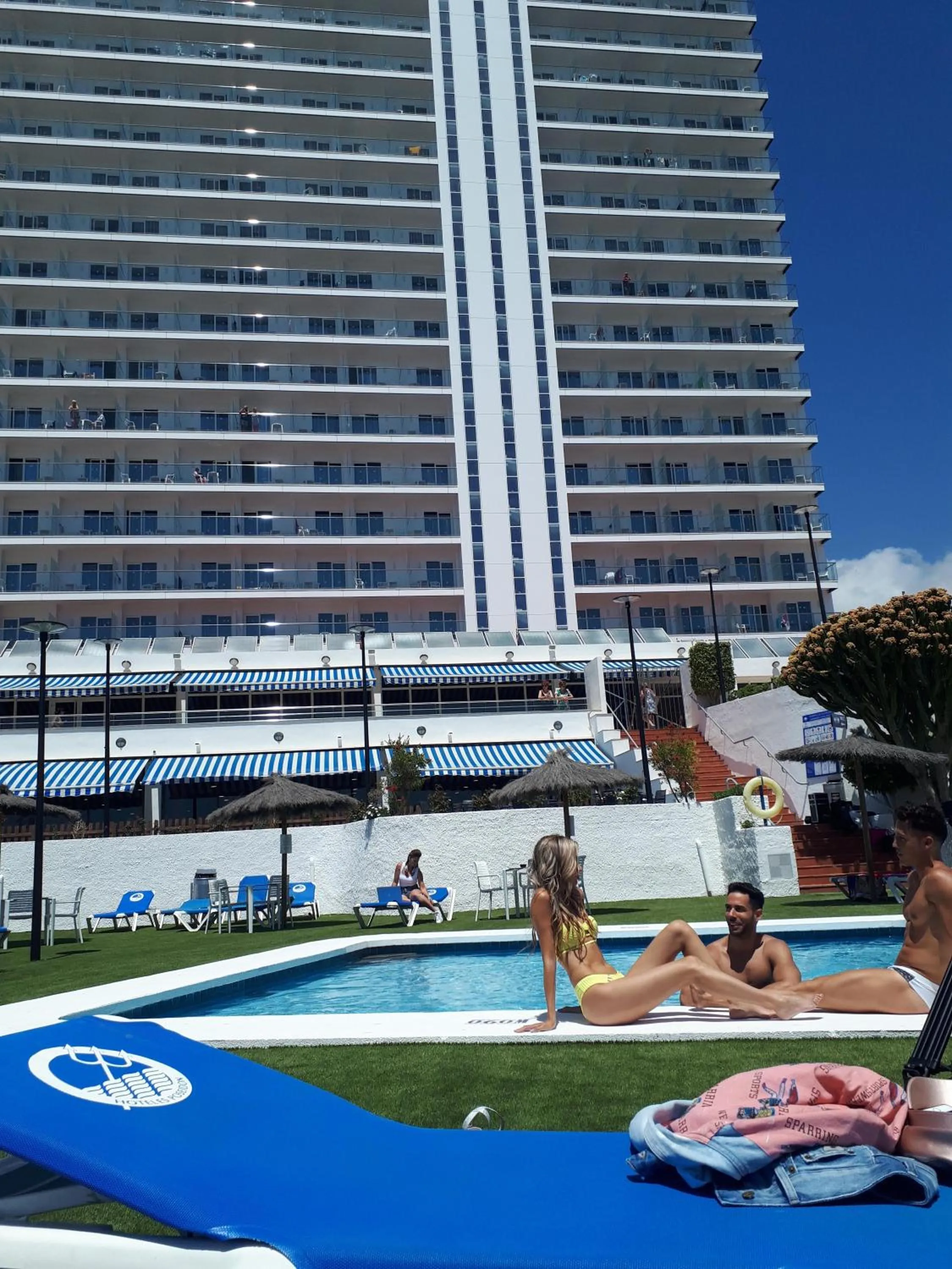 Property building in Hotel Poseidon Playa