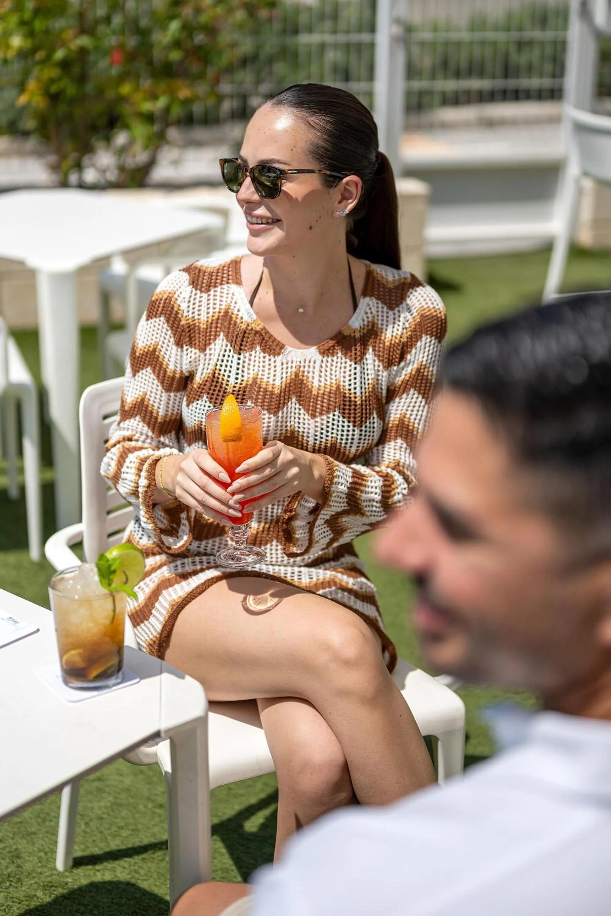 People in Hotel Poseidon Playa